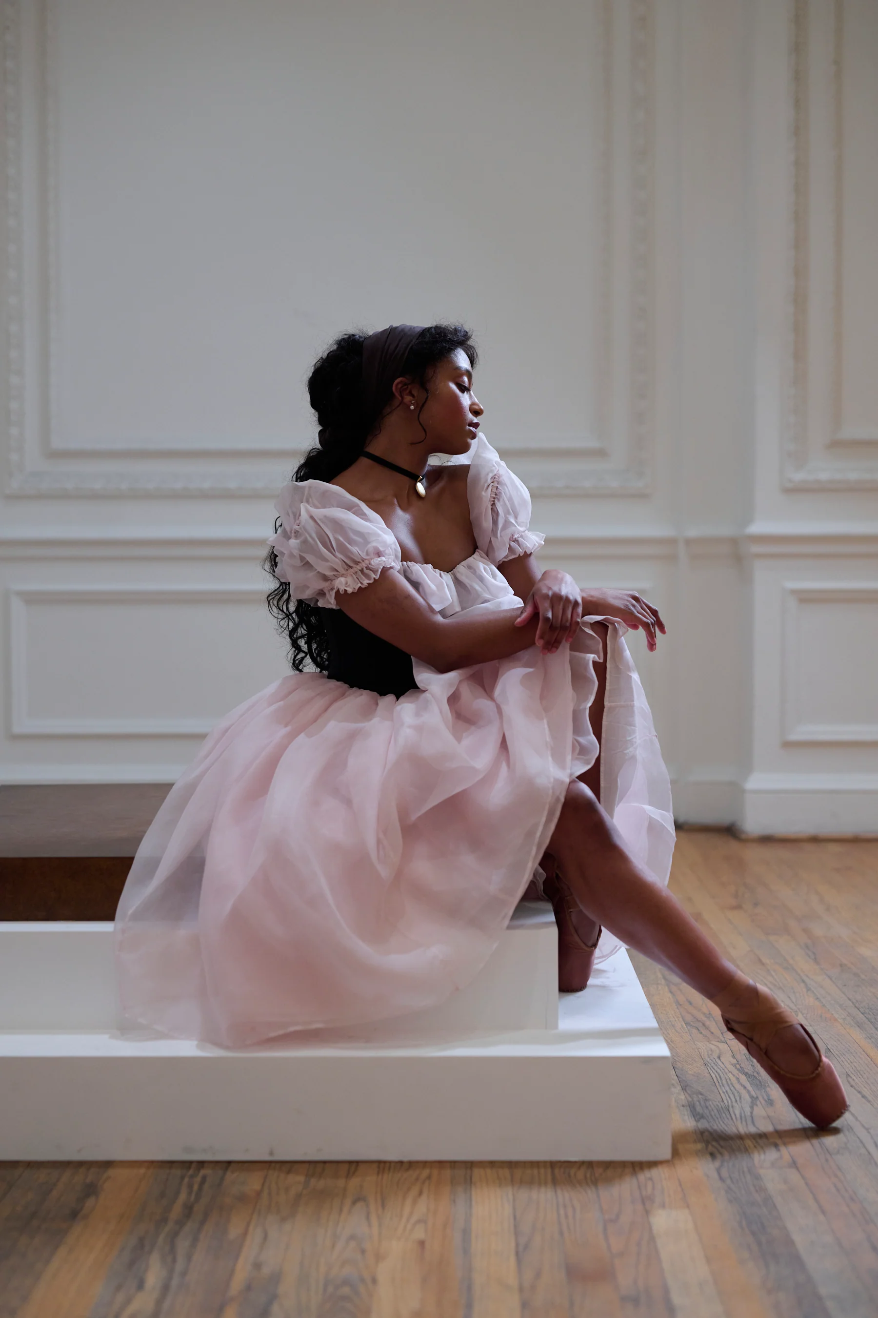 En Pointe Silk Plie Dress - Image 9