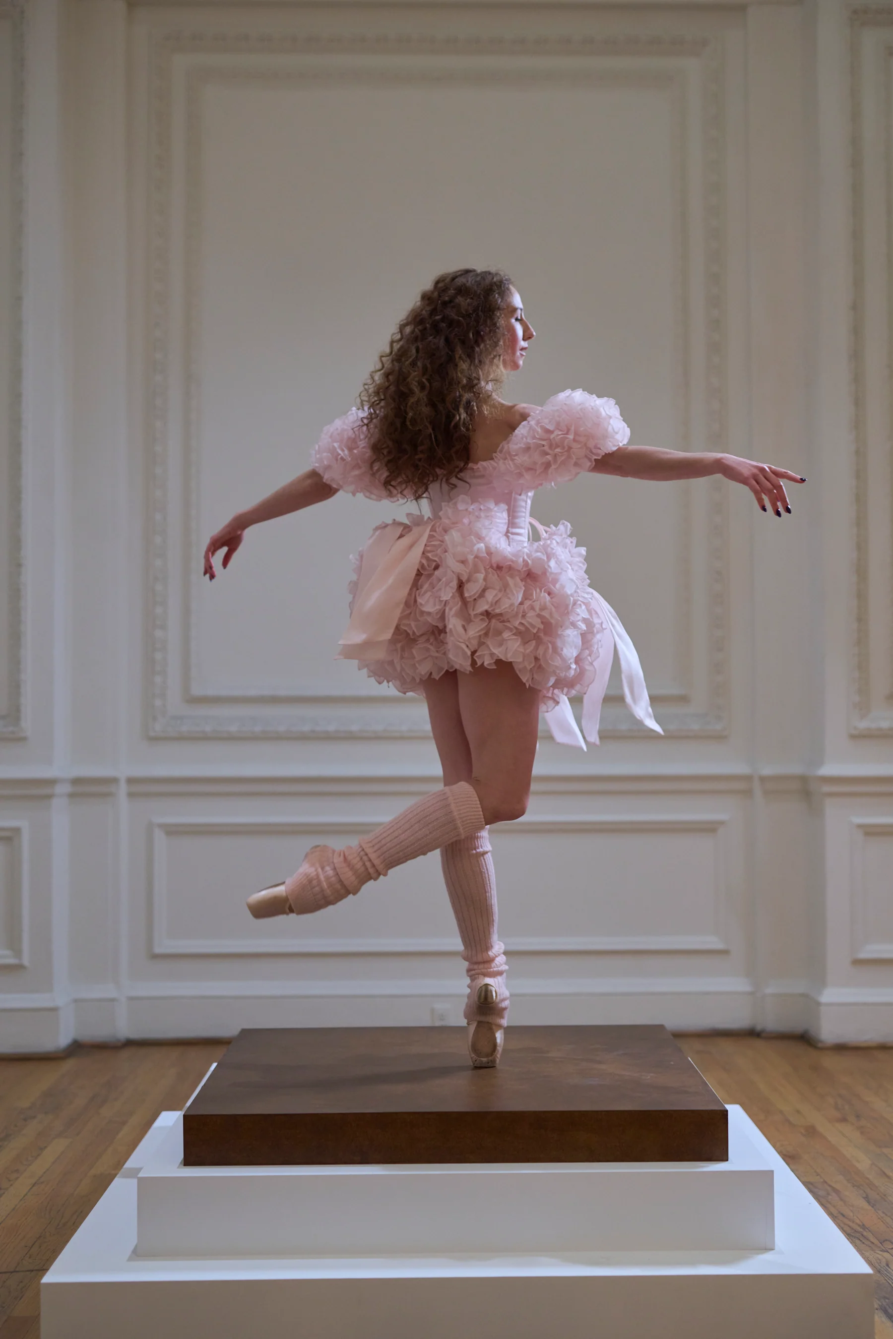 En Pointe Silk Paris Corset - Image 3