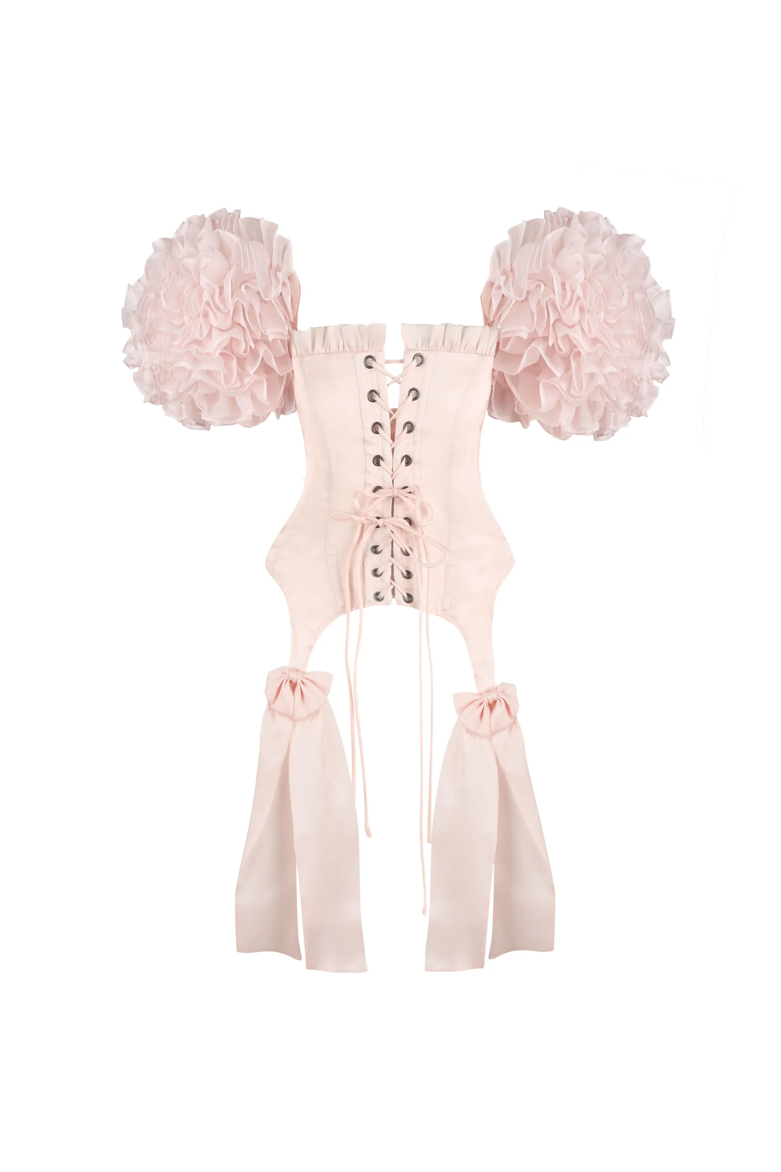 En Pointe Silk Paris Corset - Image 5