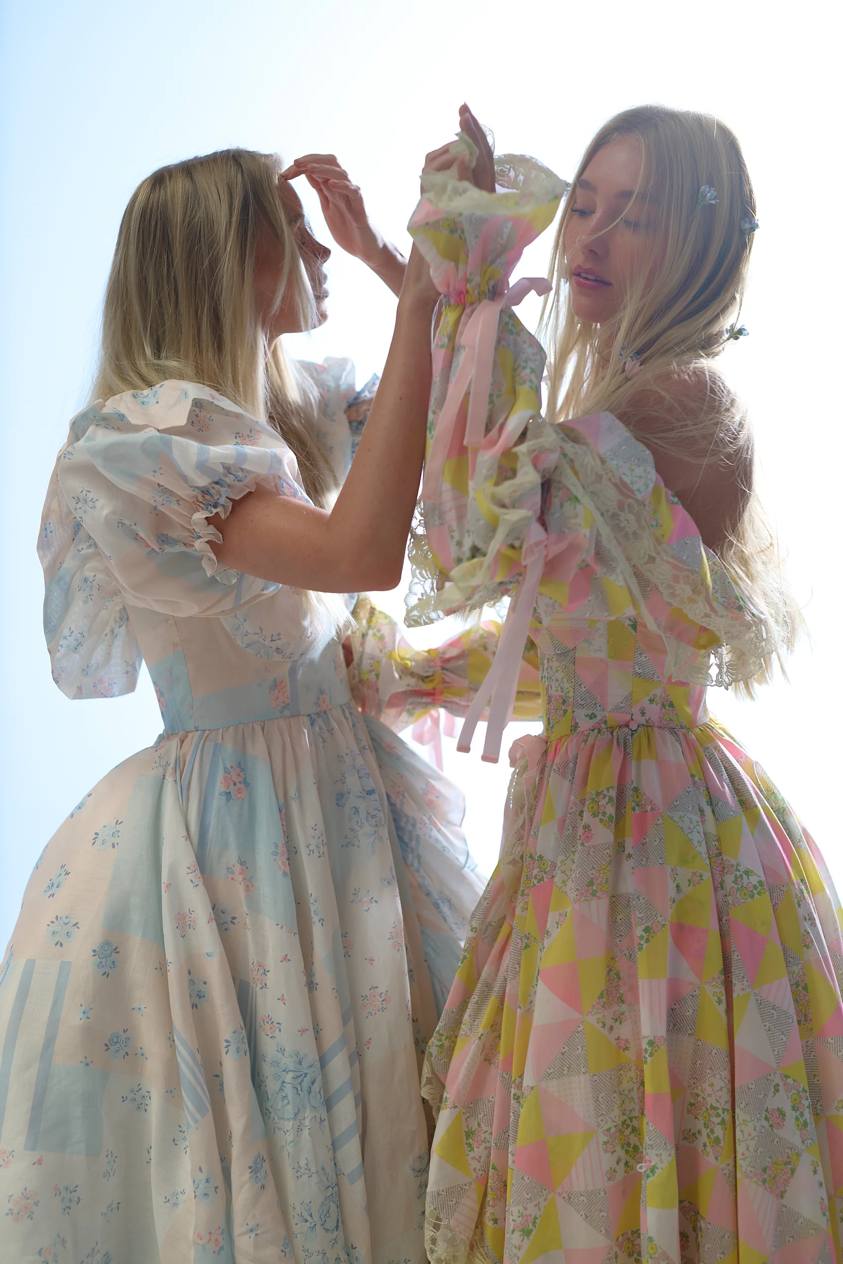 The Babysitter Silk Organdy In Bloom Gown - Image 19