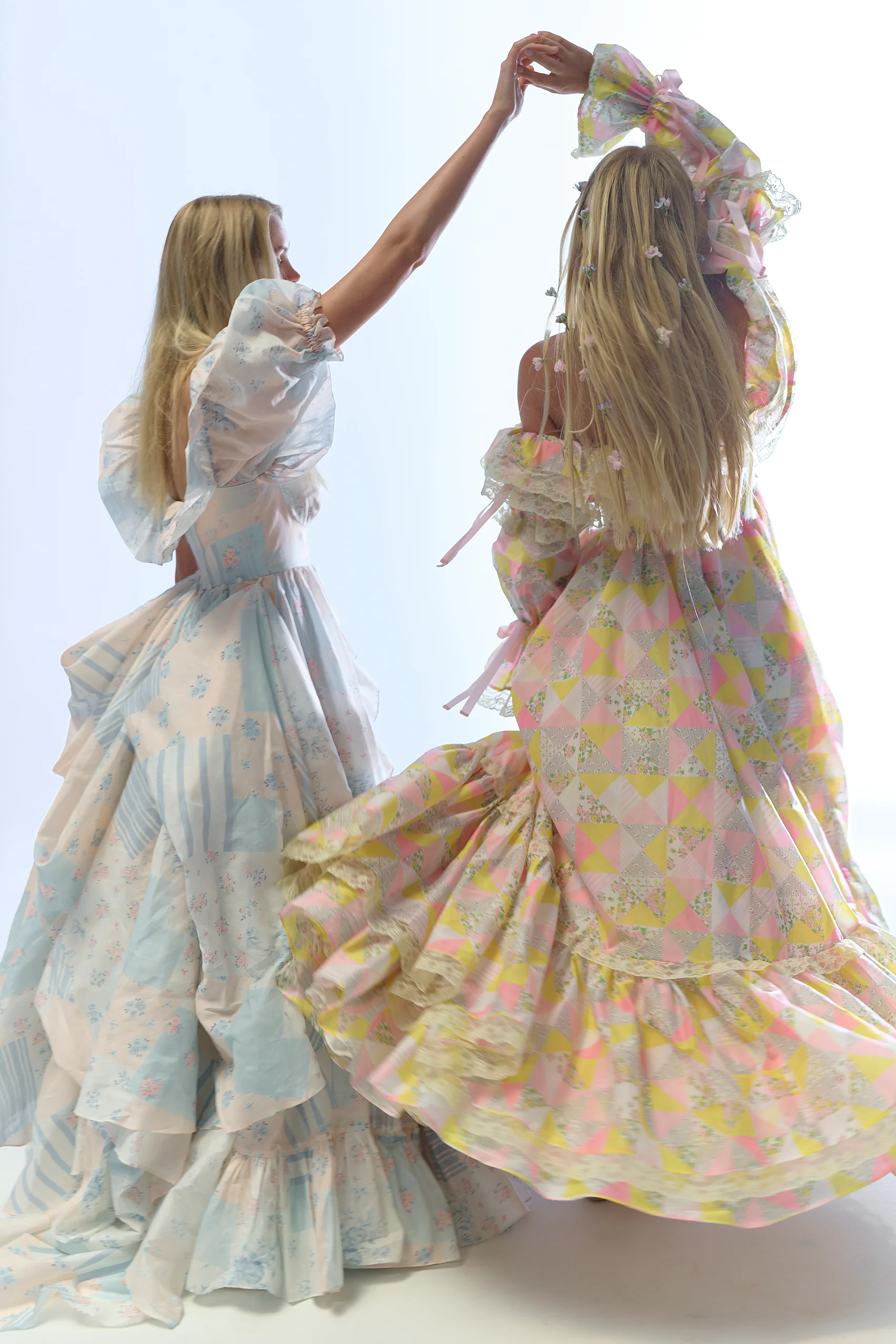 The Babysitter Silk Organdy In Bloom Gown - Image 27