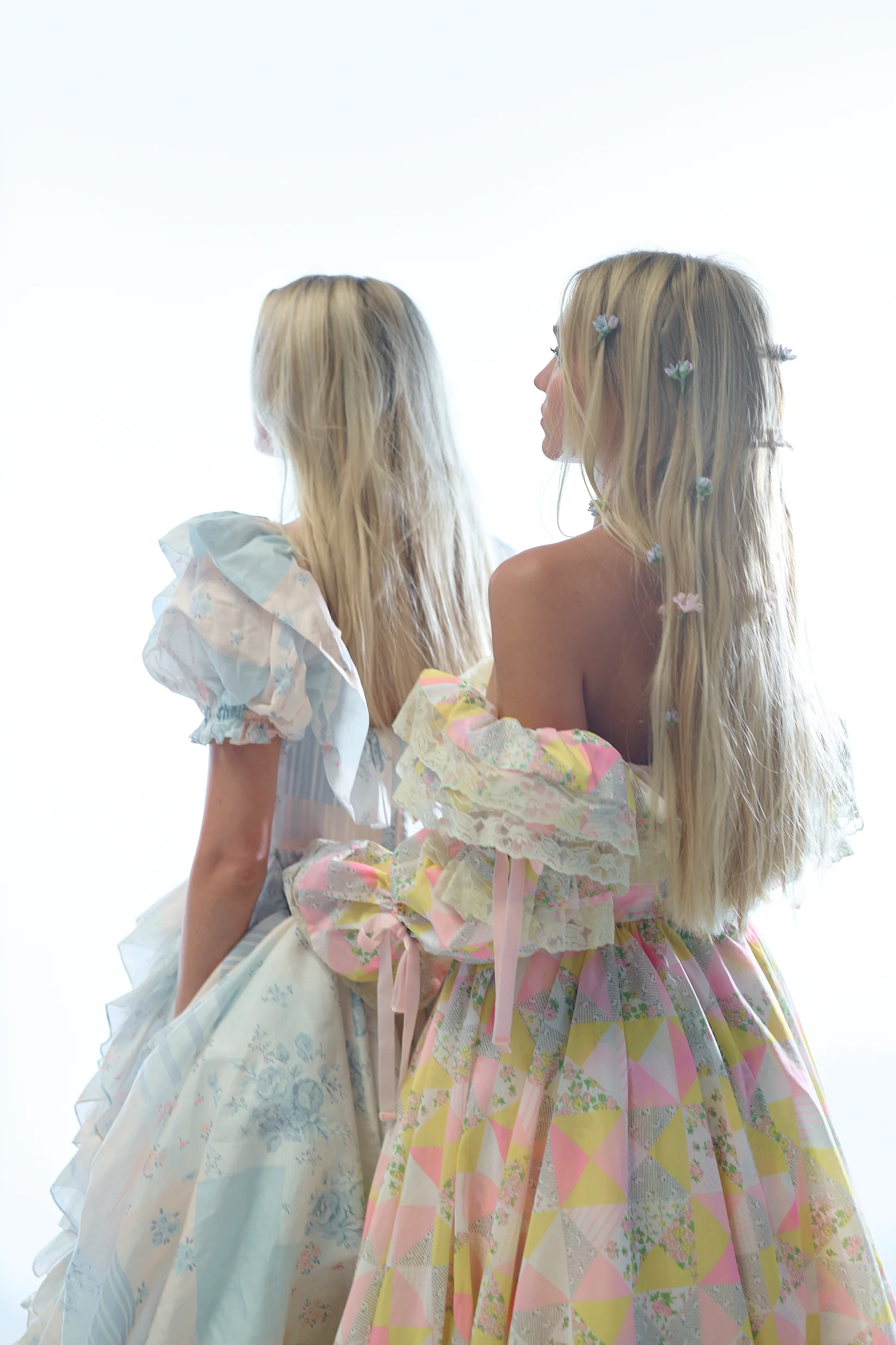 The Babysitter Silk Organdy In Bloom Gown - Image 45