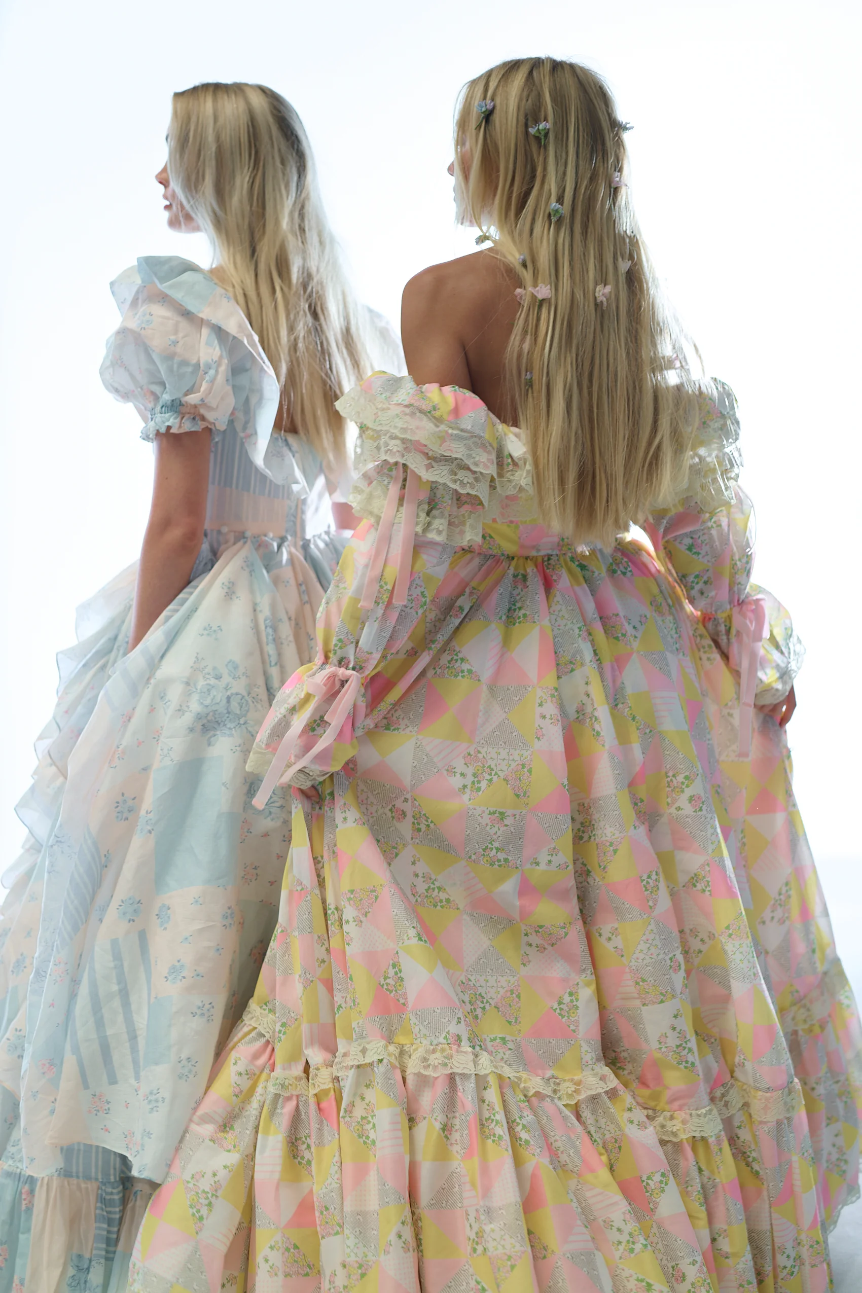 The Babysitter Silk Organdy In Bloom Gown - Image 46