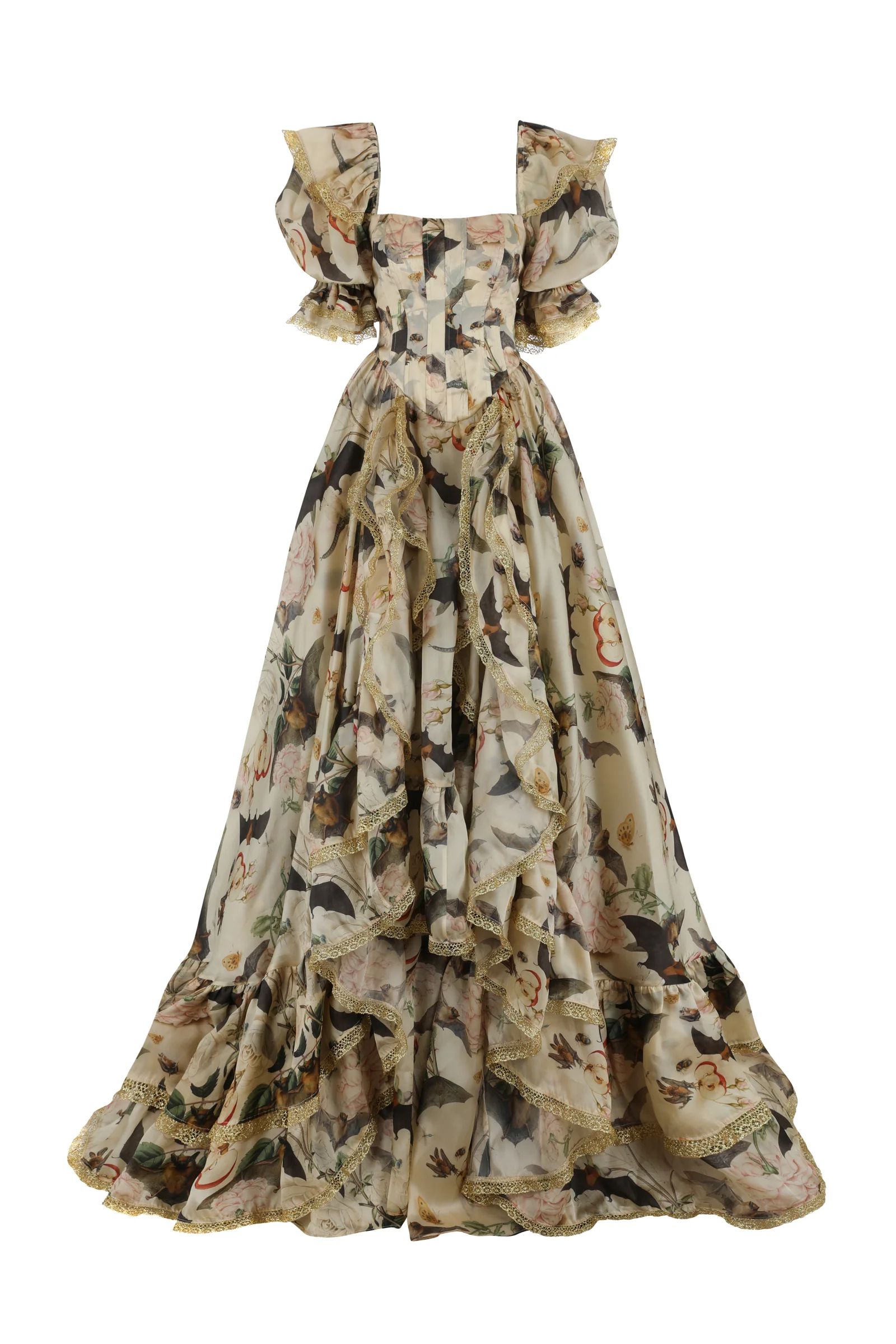 The Bats and the Bees Silk Courtesan Gown - Image 10