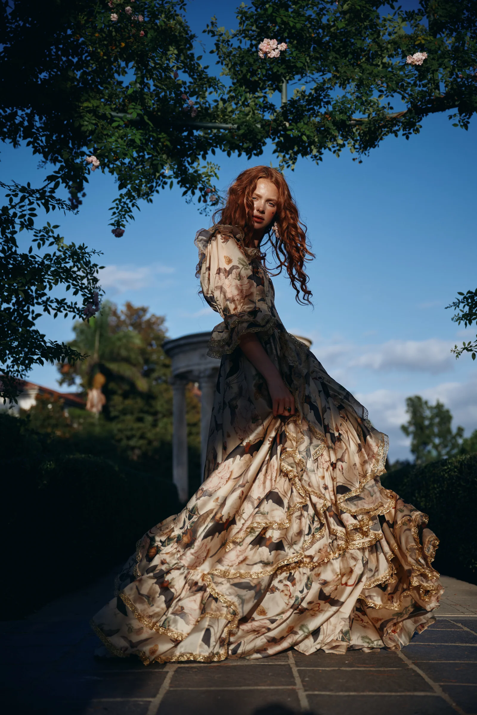 The Bats and the Bees Silk Courtesan Gown - Image 41