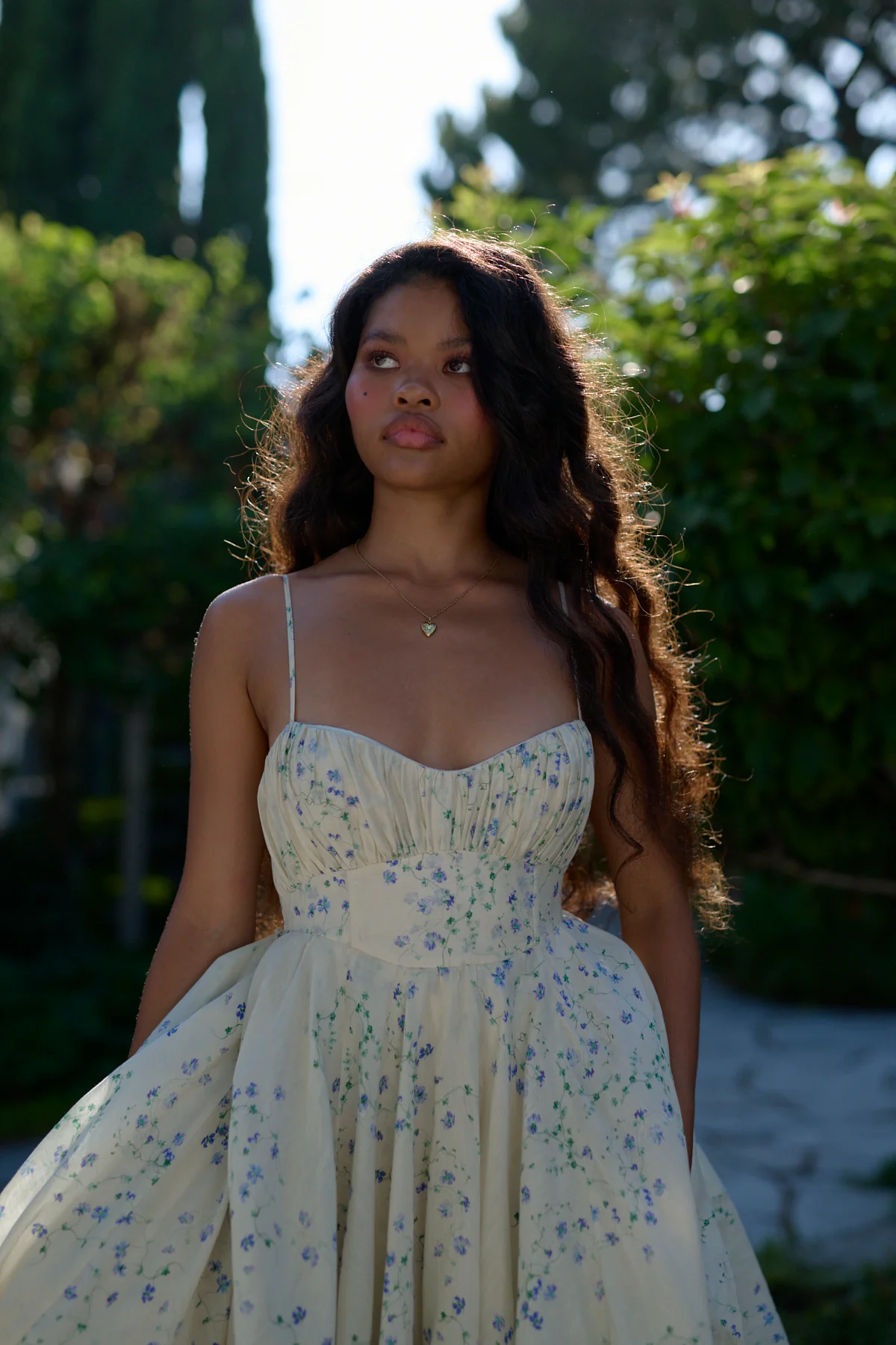 The Blue Vine Roman Holiday Gown - Image 11