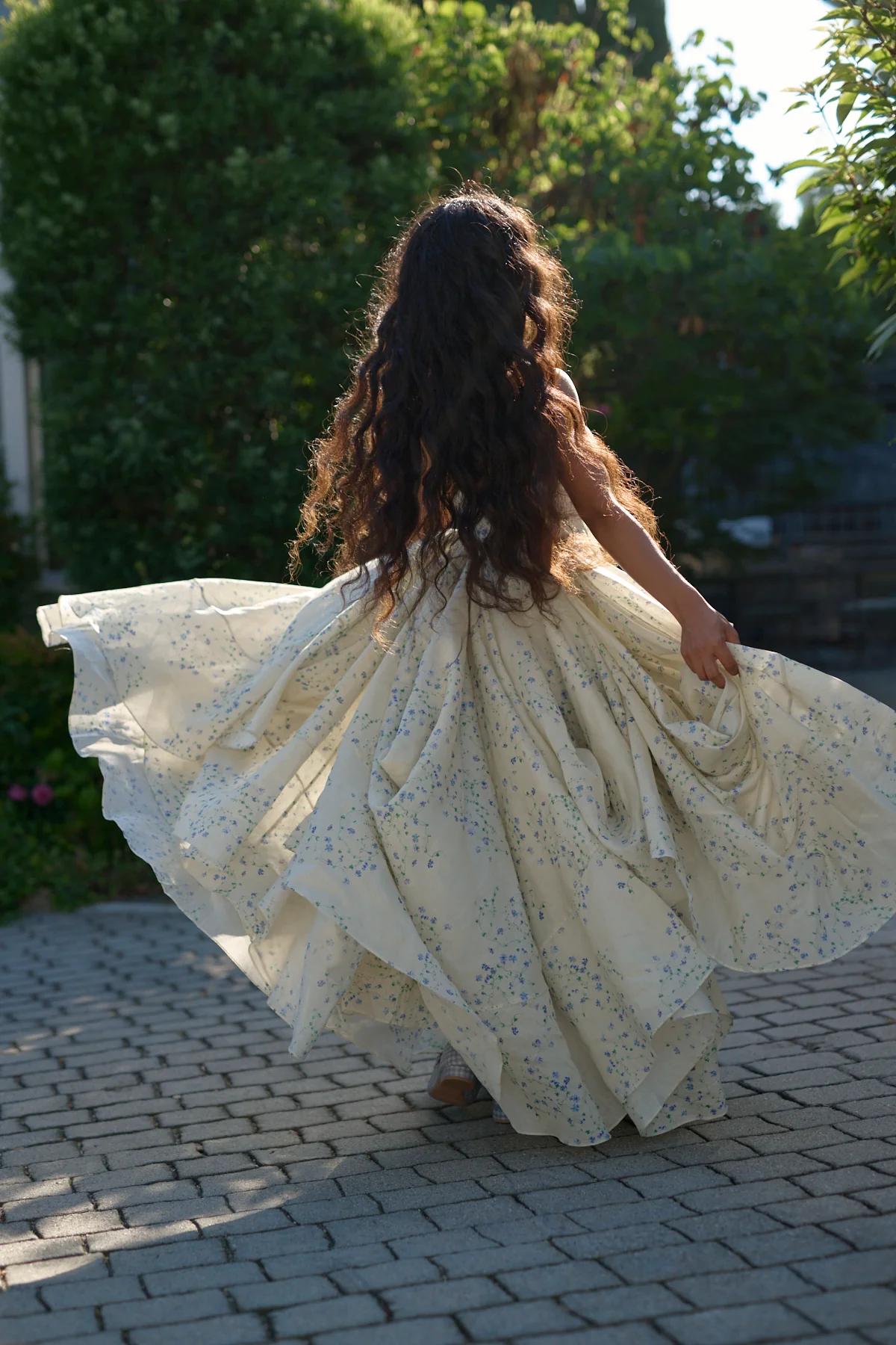 The Blue Vine Roman Holiday Gown - Image 15