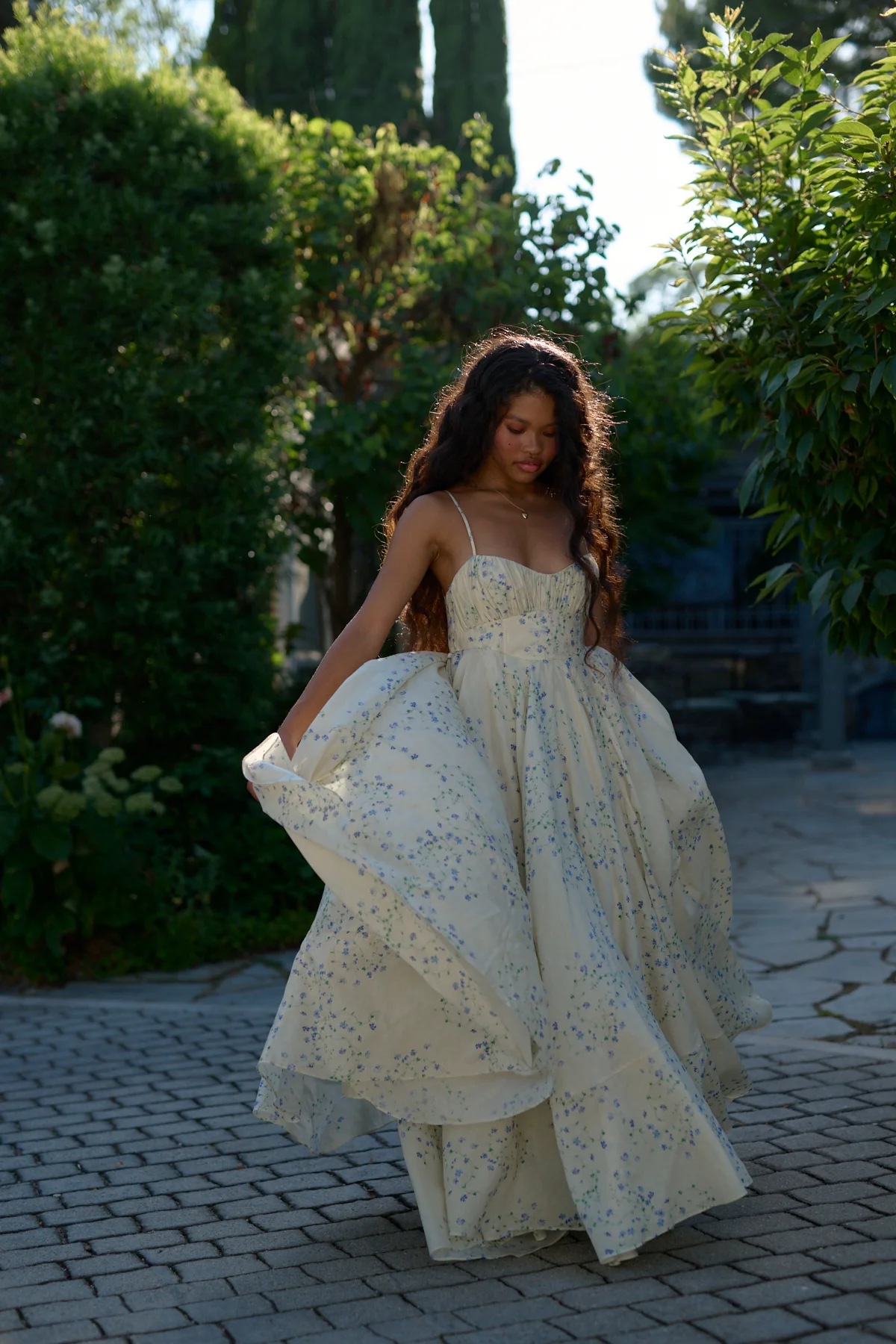 The Blue Vine Roman Holiday Gown - Image 18