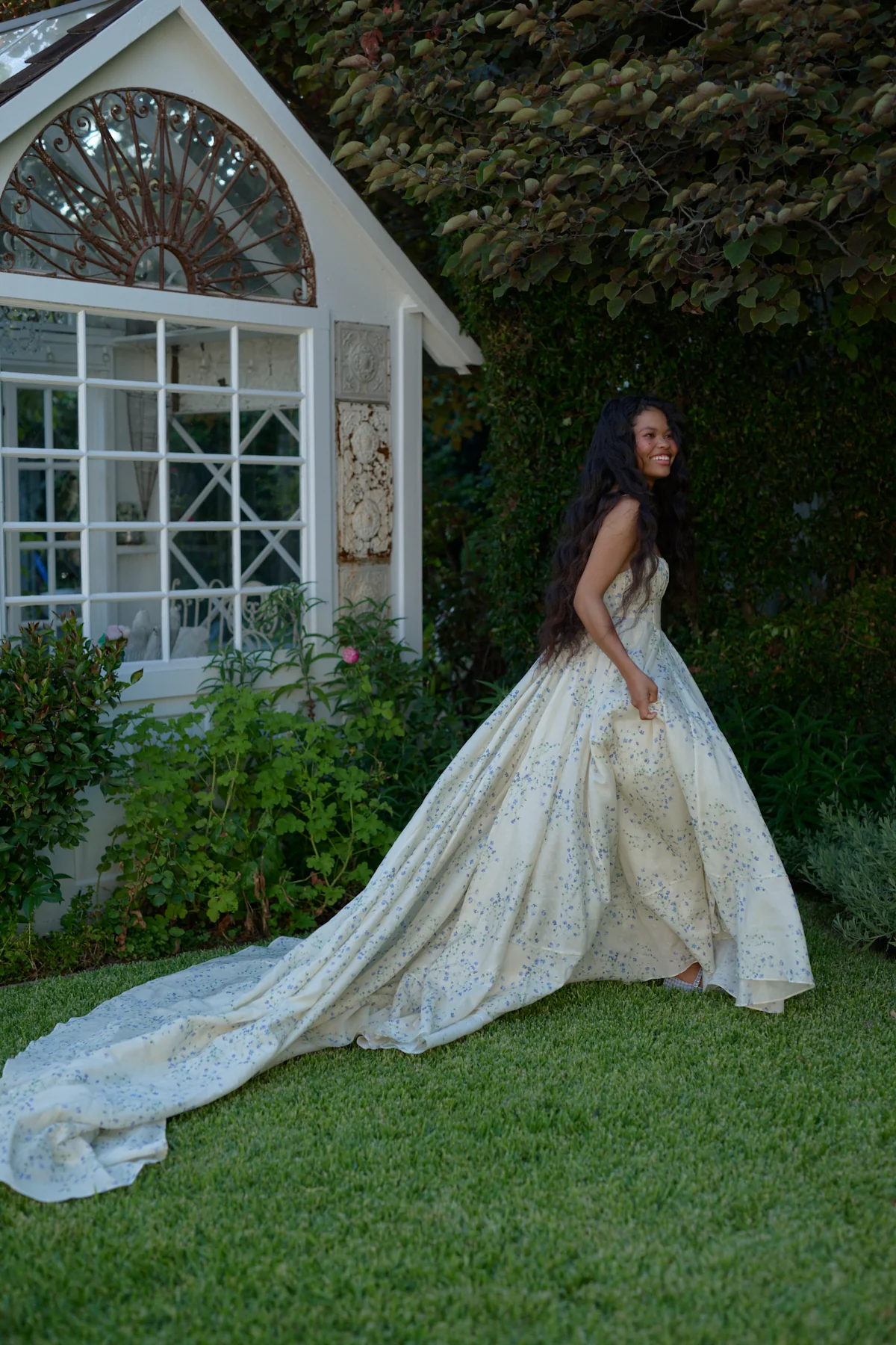 The Blue Vine Roman Holiday Gown - Image 6
