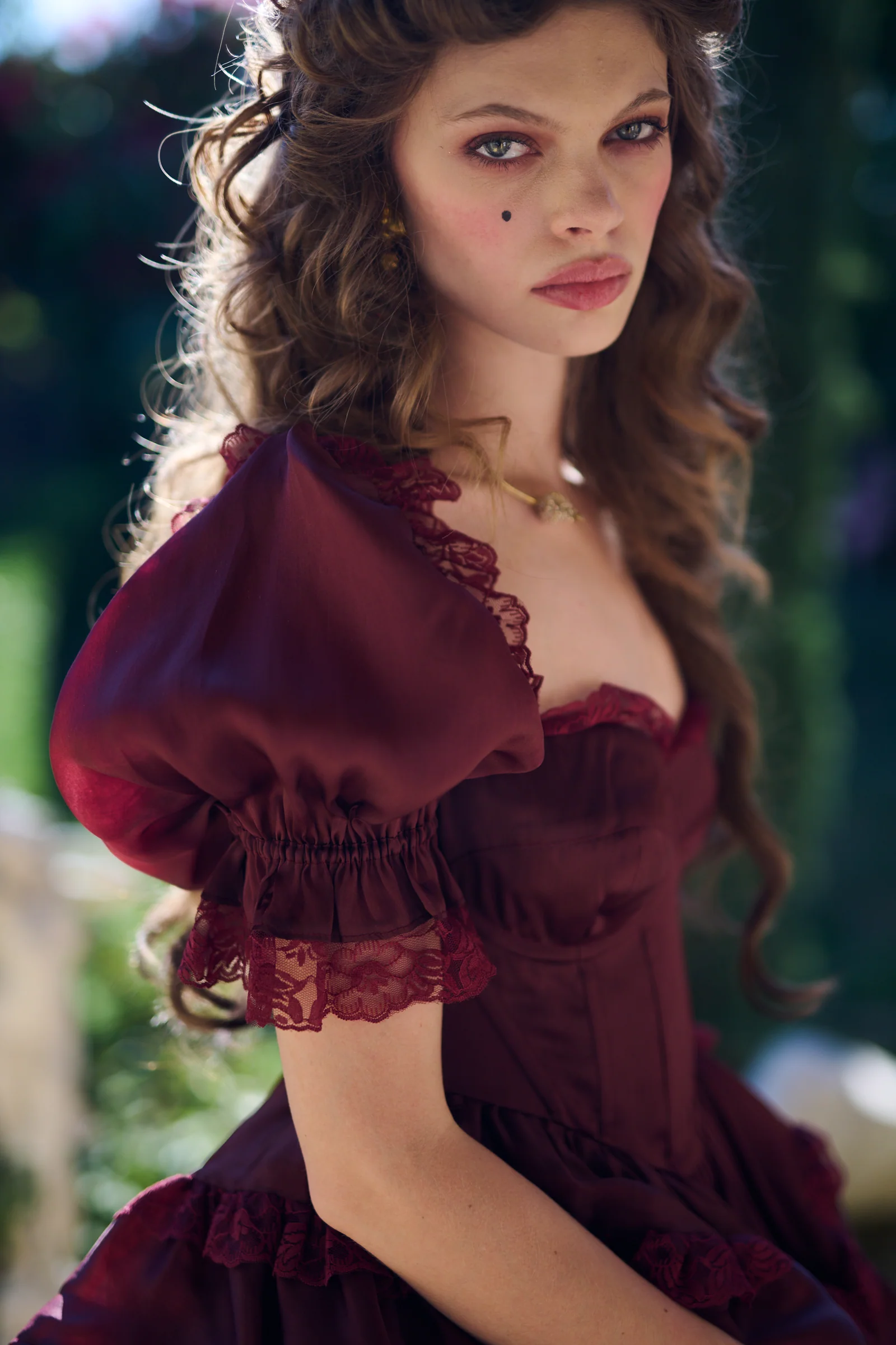The Bordeaux Cecile Dress - Image 5