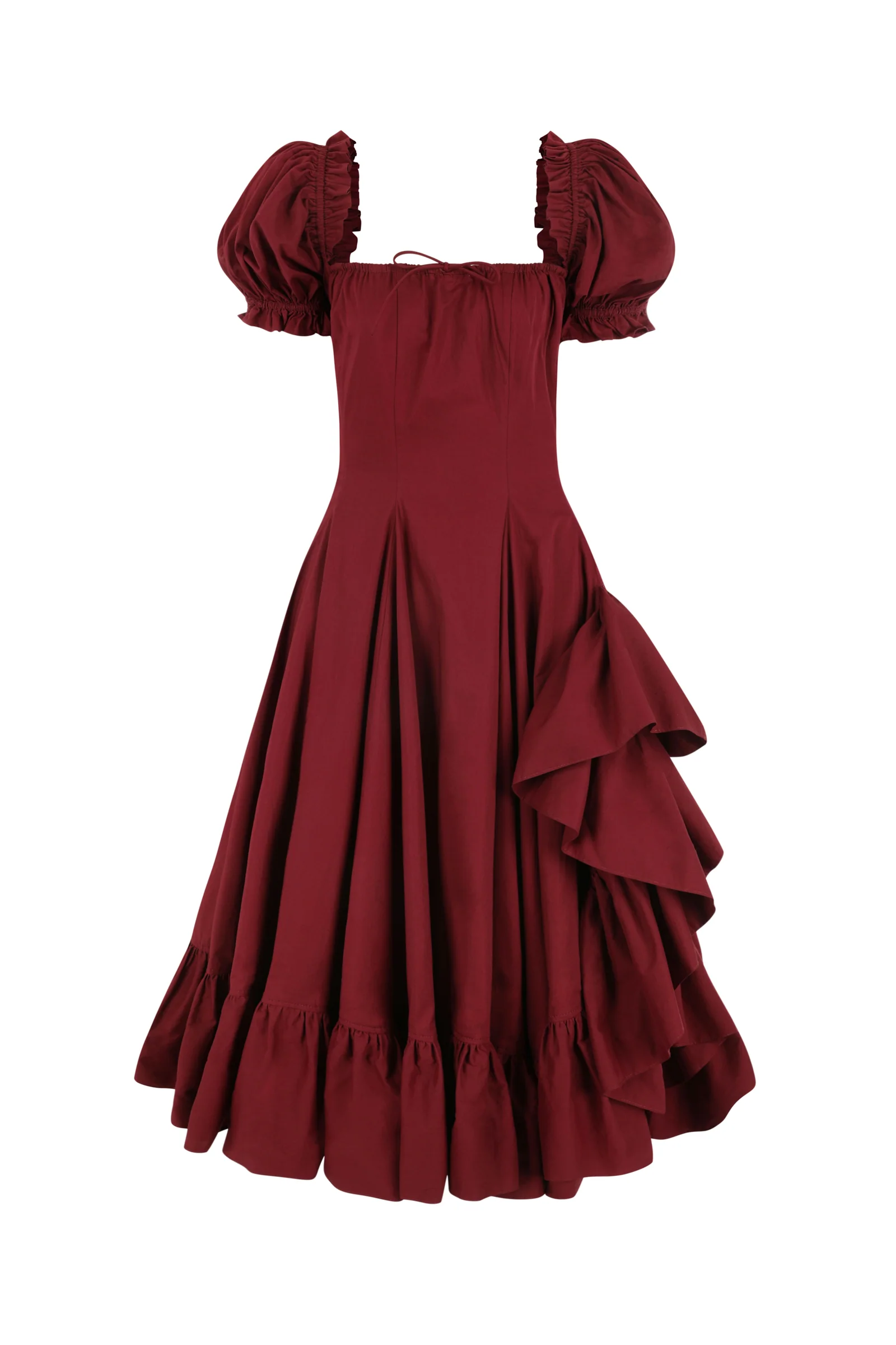 The Bordeaux Foxglove Dress - Image 4