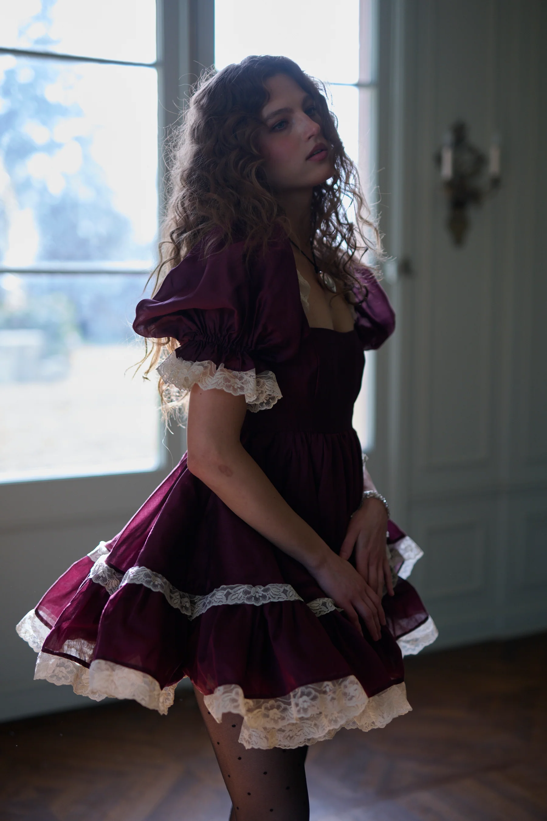 The Bordeaux Martini Dress - Image 11