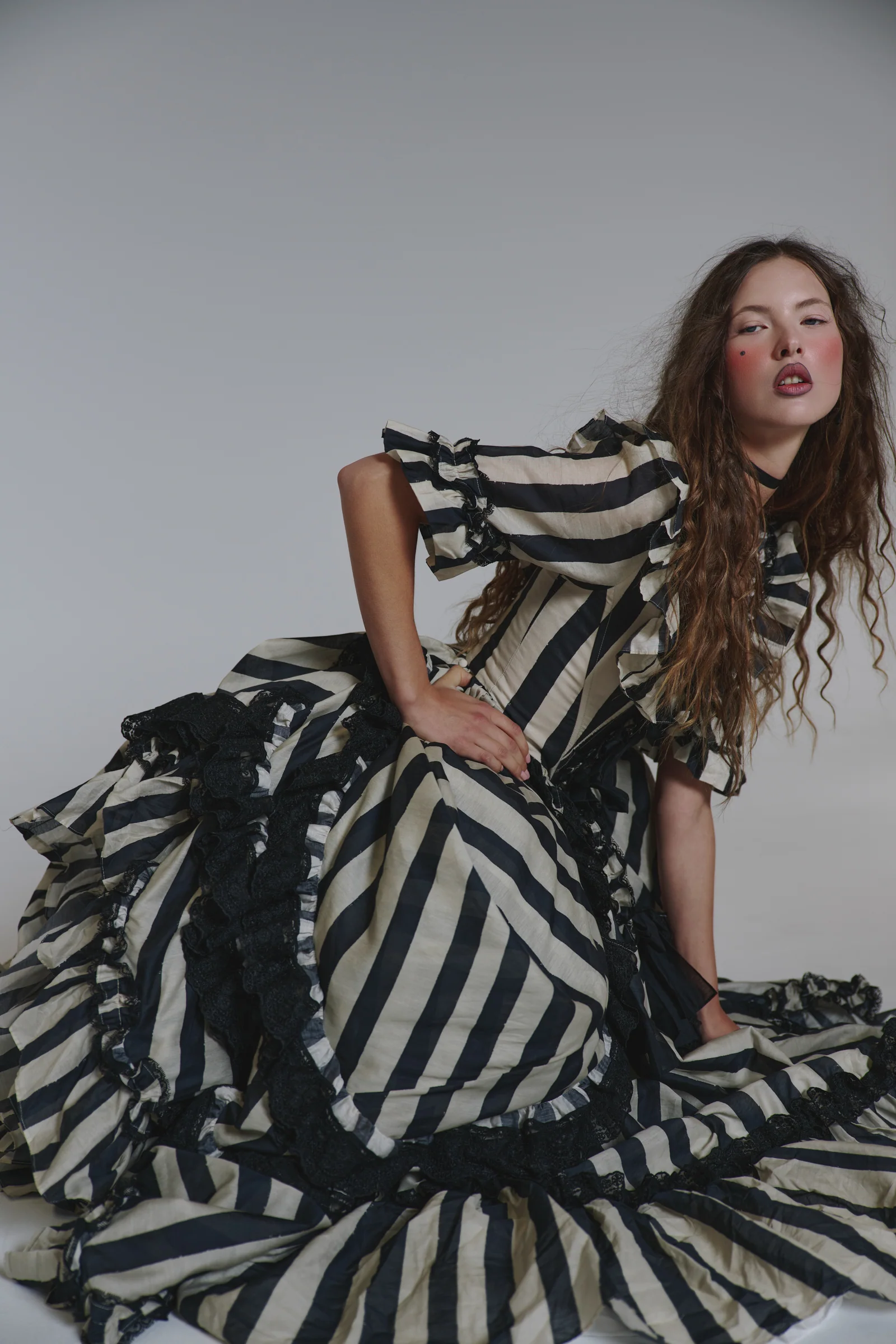 The Buccaneer Silk Organdy Antoinette Gown - Image 28