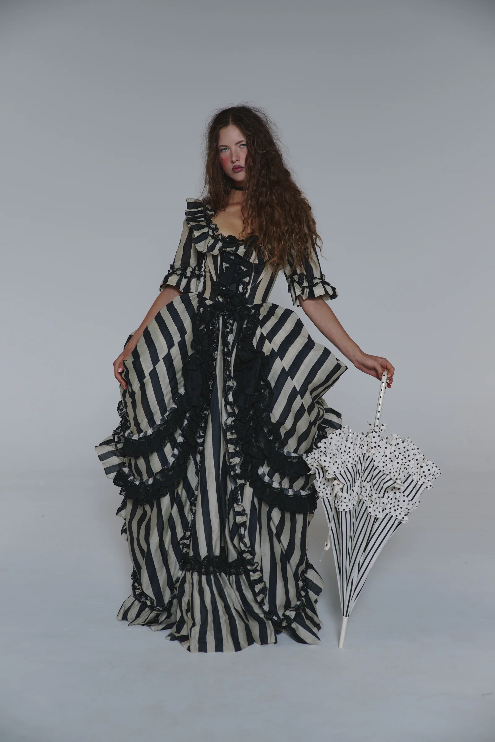 The Buccaneer Silk Organdy Antoinette Gown - Image 30