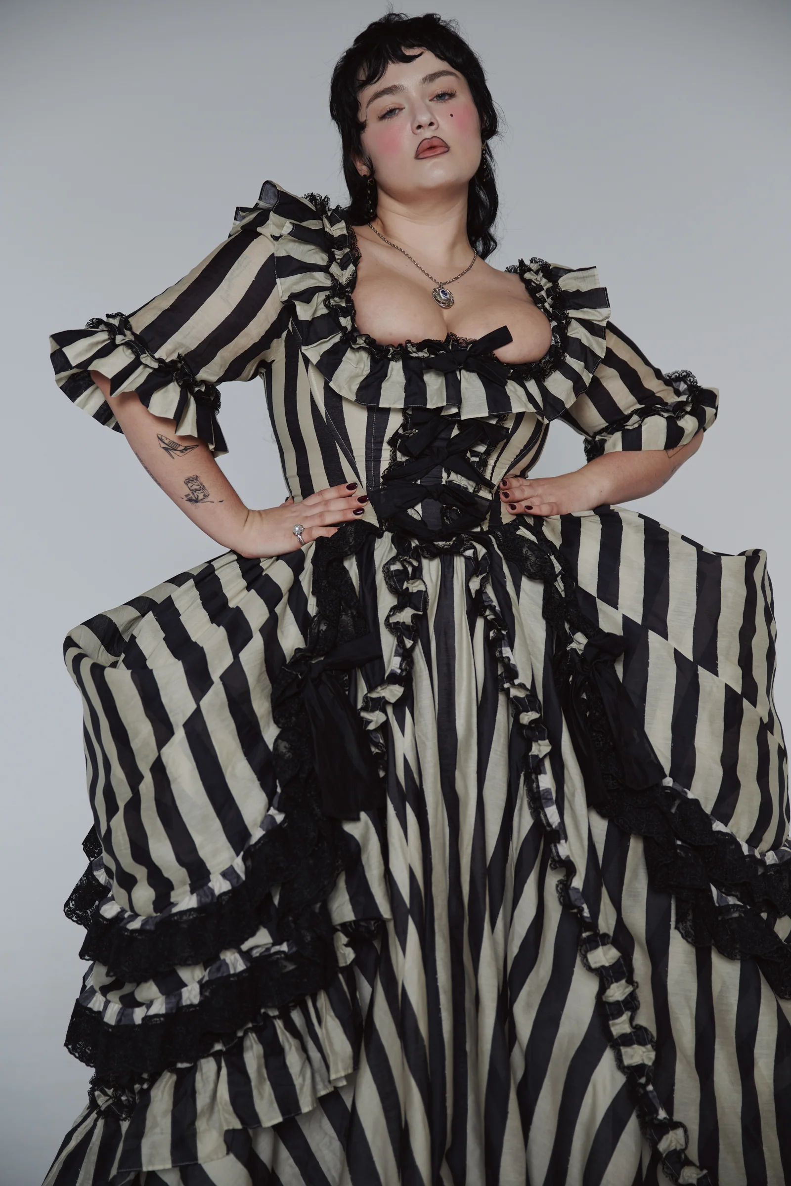 The Buccaneer Silk Organdy Antoinette Gown - Image 4