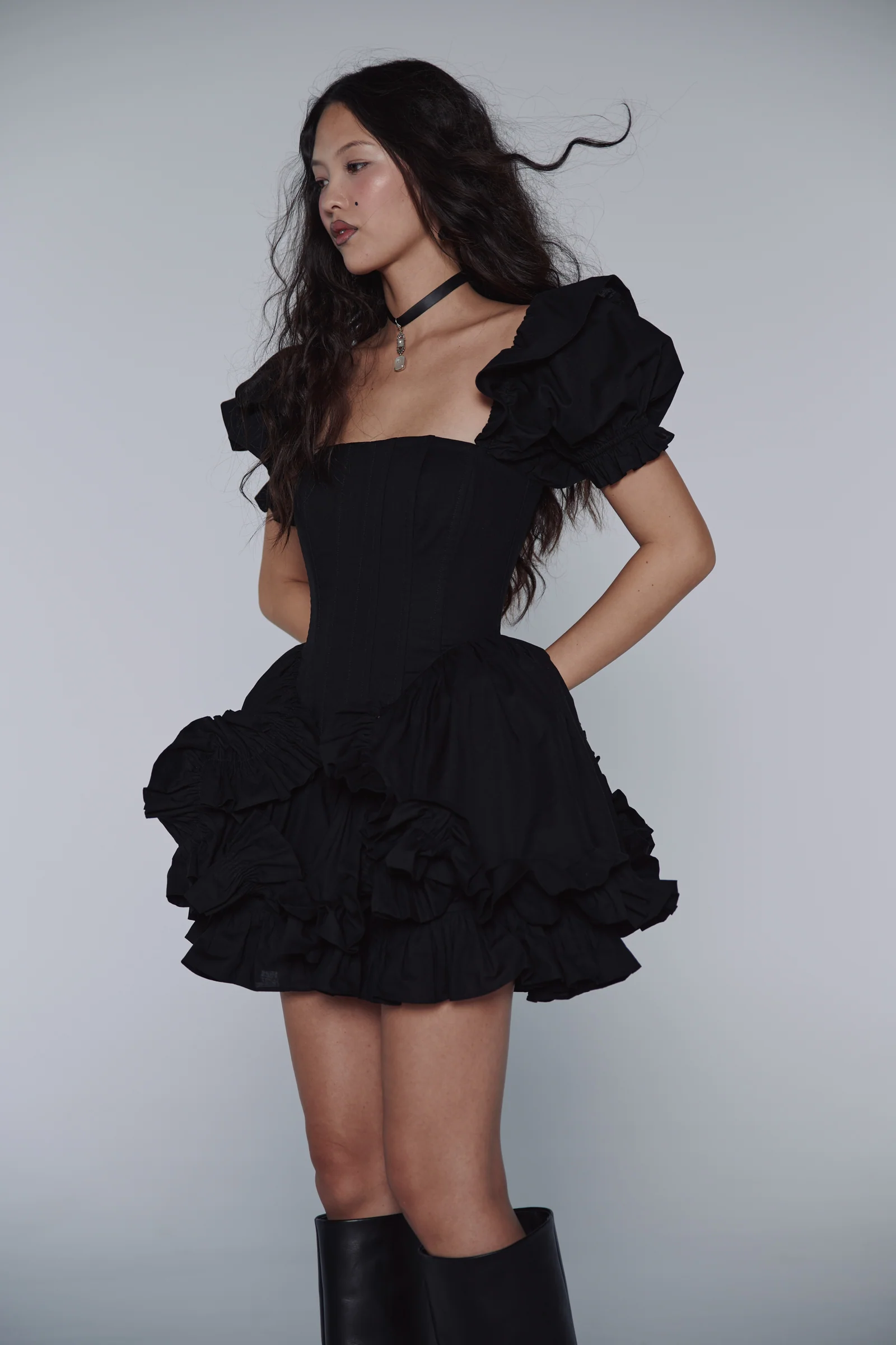 The Caviar Countess Dress - Image 10