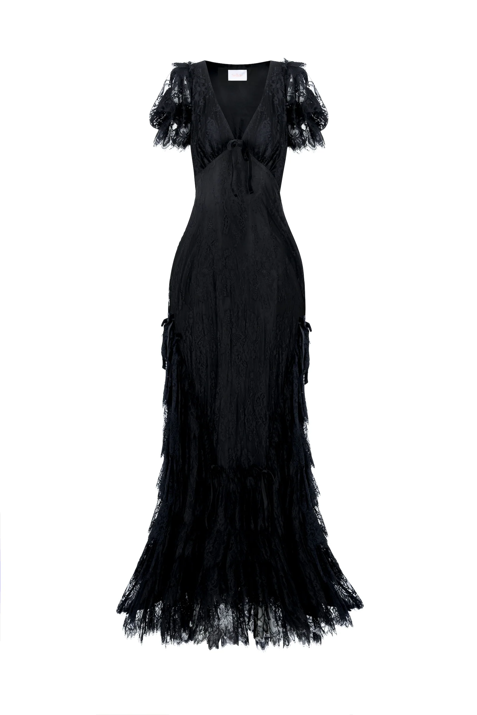 The Caviar Lace Gatsby Slip Dress - Image 5