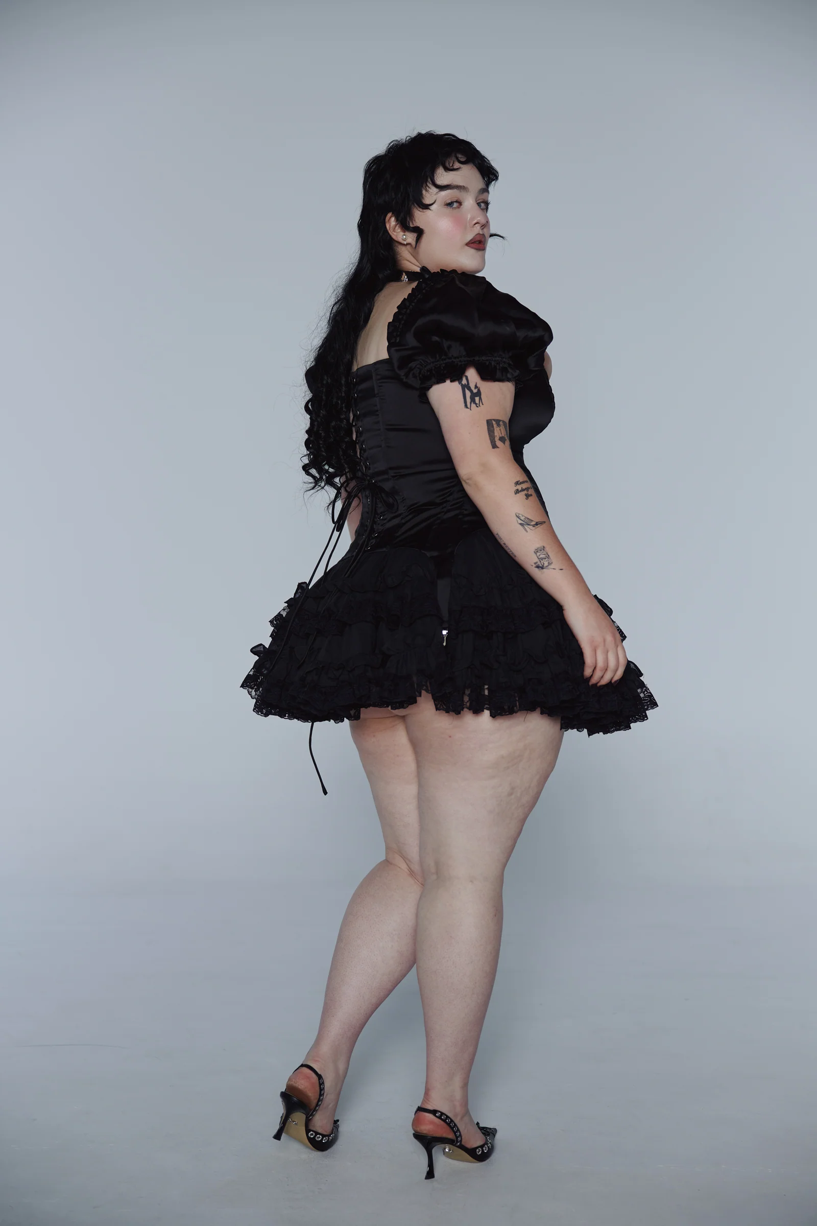 The Caviar Mini Pannier Petticoat - Image 15
