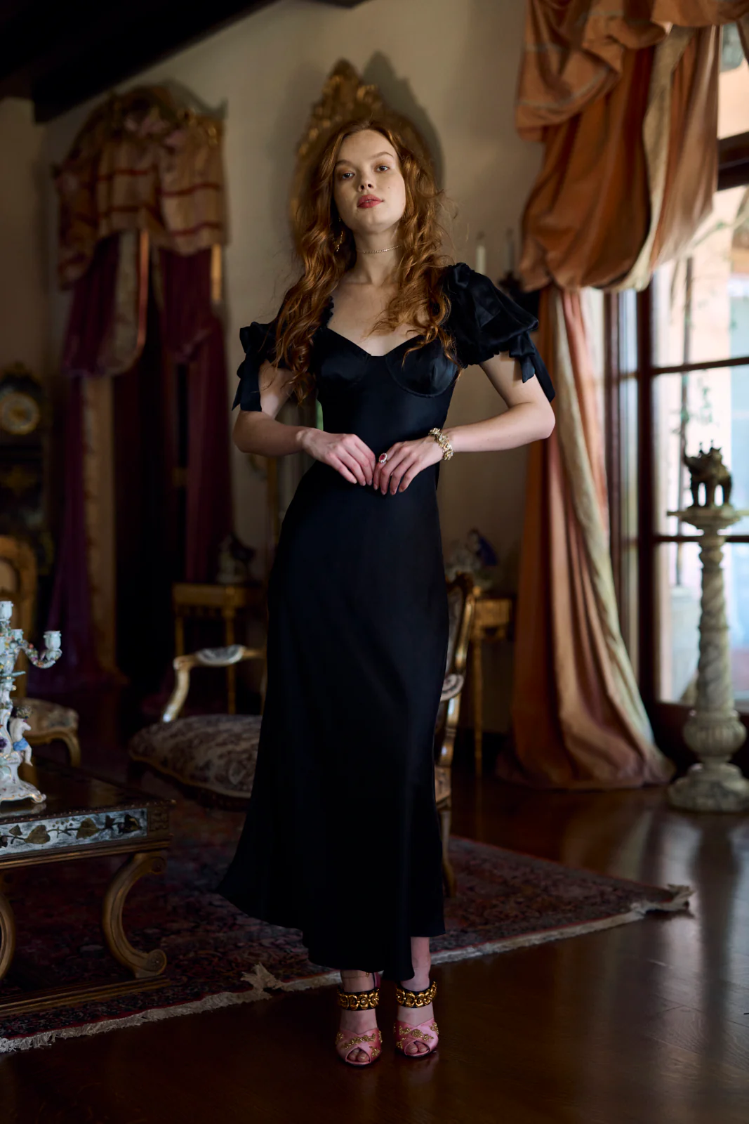 The Raven Poet Slip Dress - Image 4