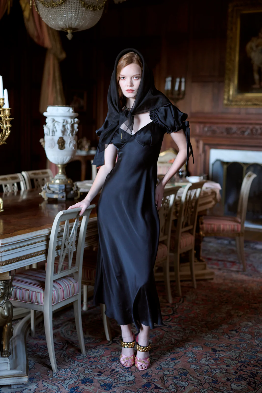 The Raven Poet Slip Dress - Image 9