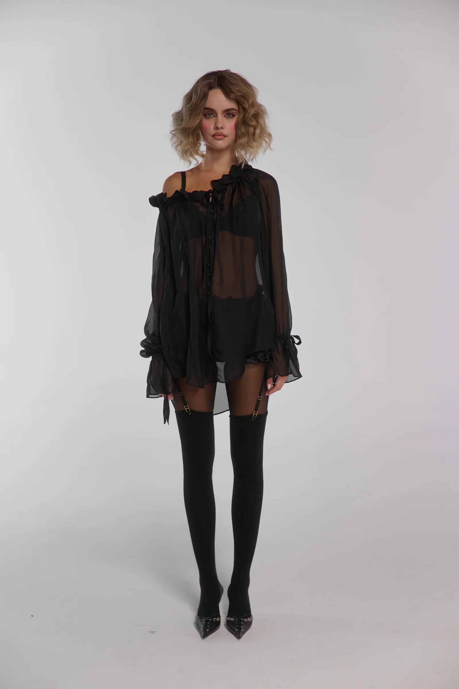 The Silk Caviar Shakespeare Blouse - Image 3