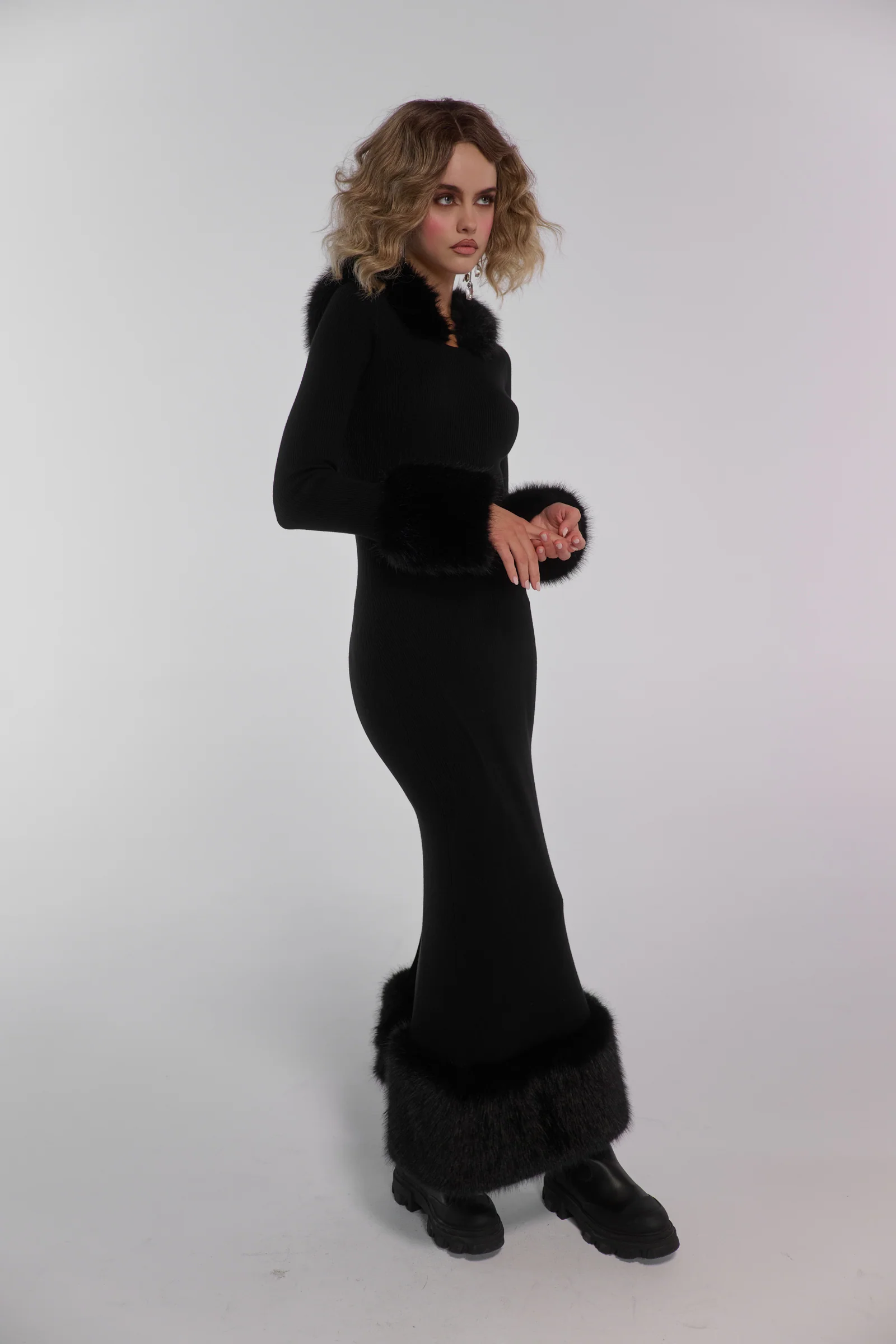 The Caviar Snowball Dress - Image 3