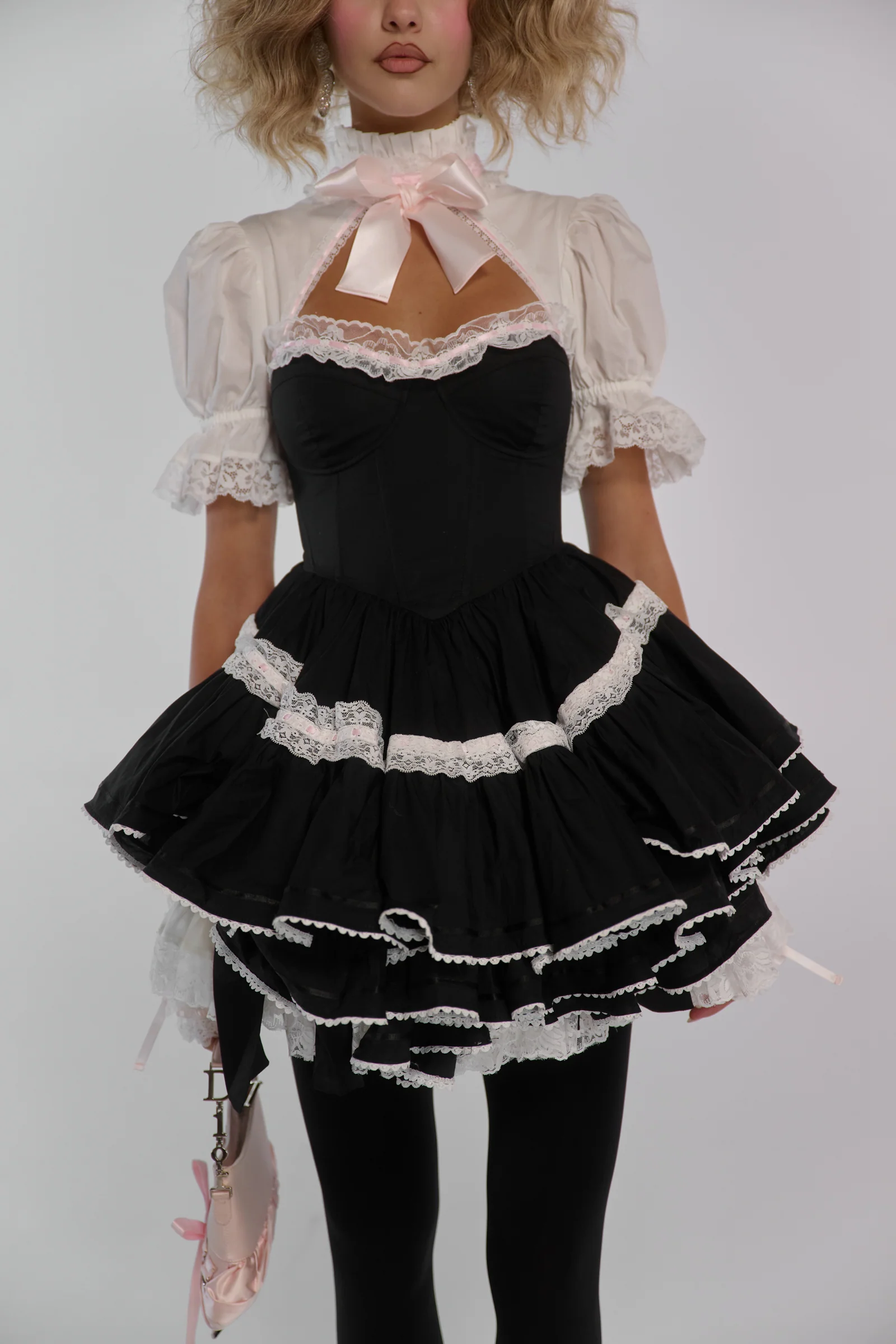 The Caviar Tuxedo Dress - Image 2