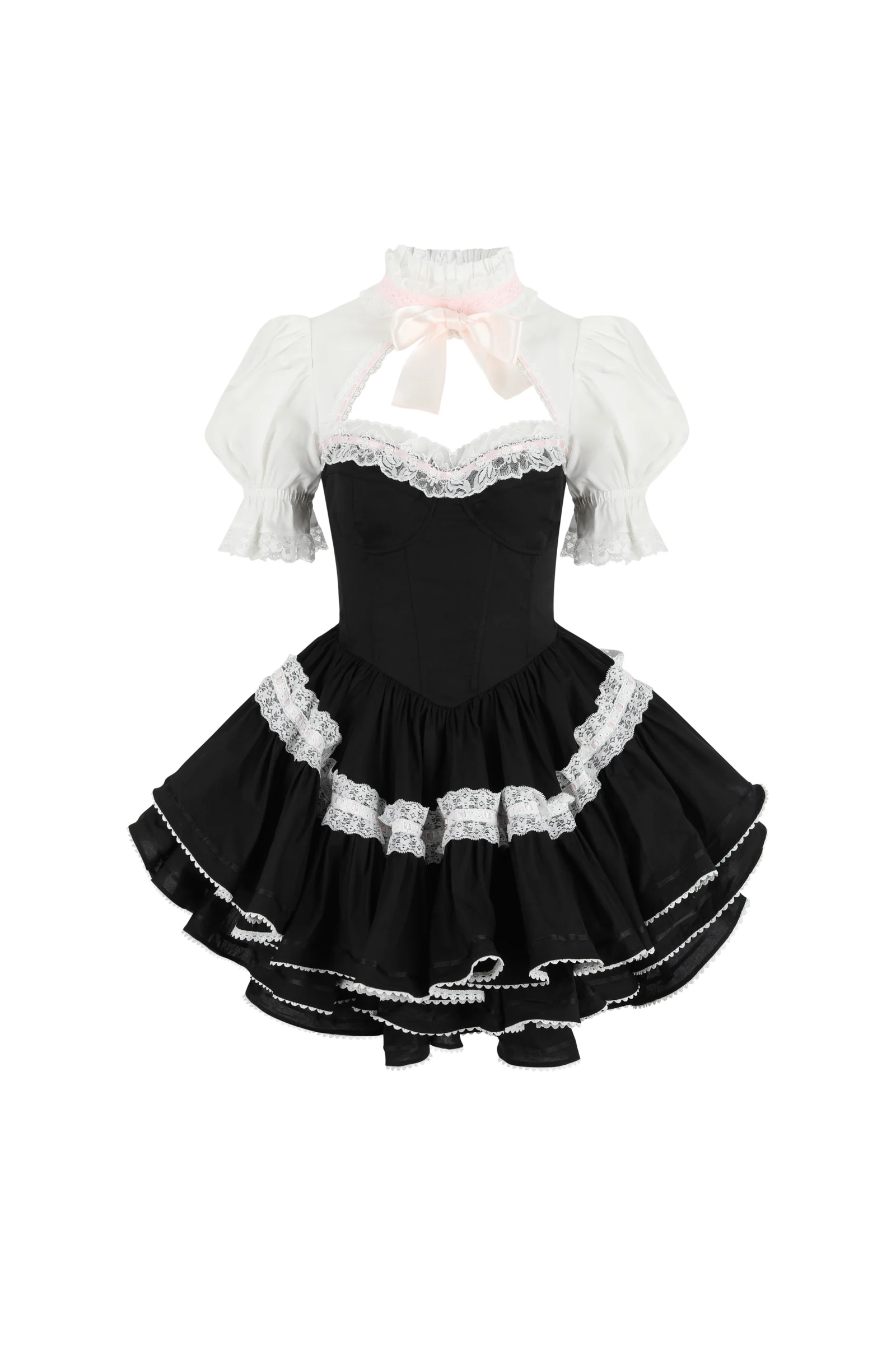 The Caviar Tuxedo Dress - Image 3