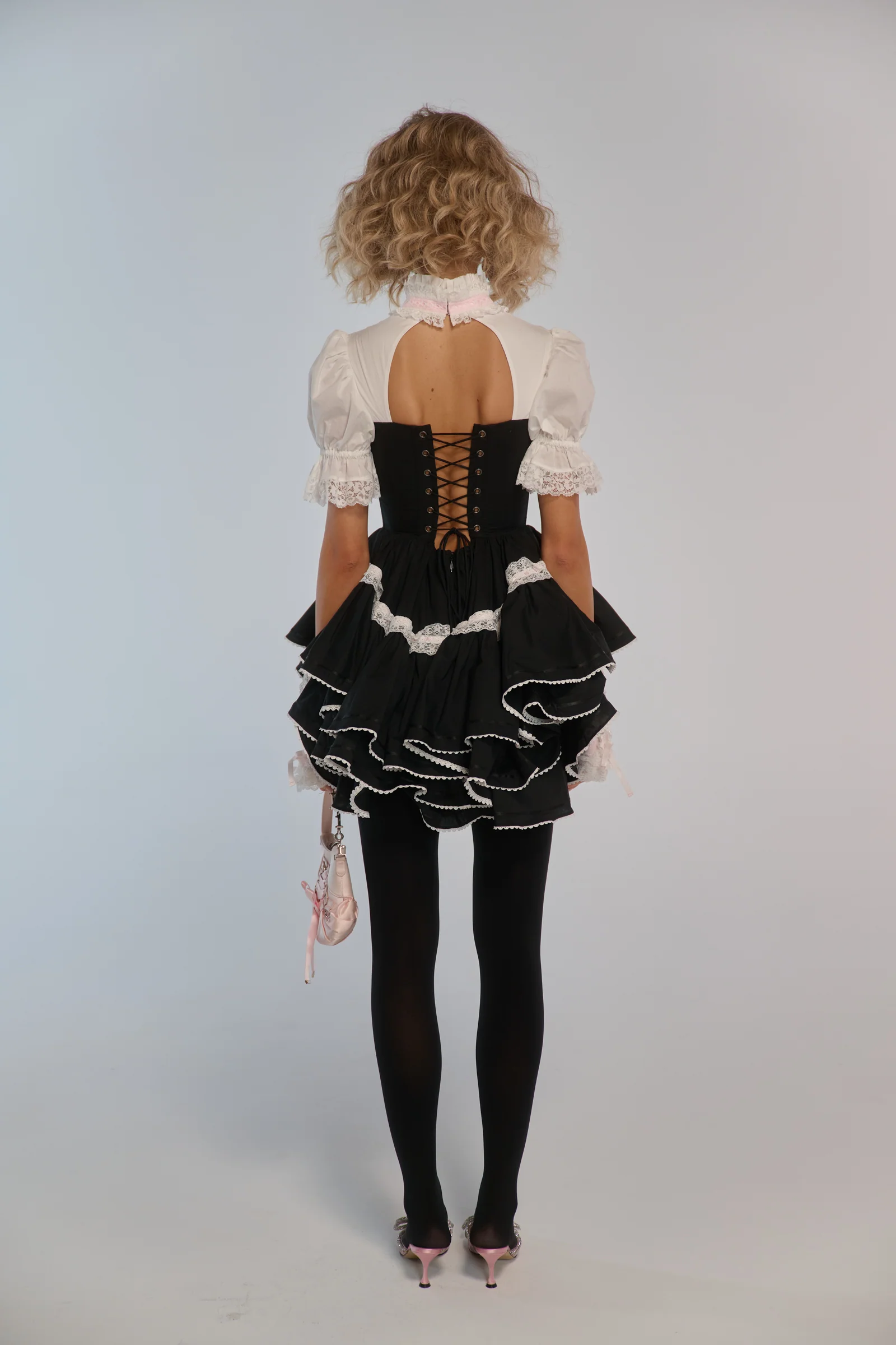 The Caviar Tuxedo Dress - Image 6