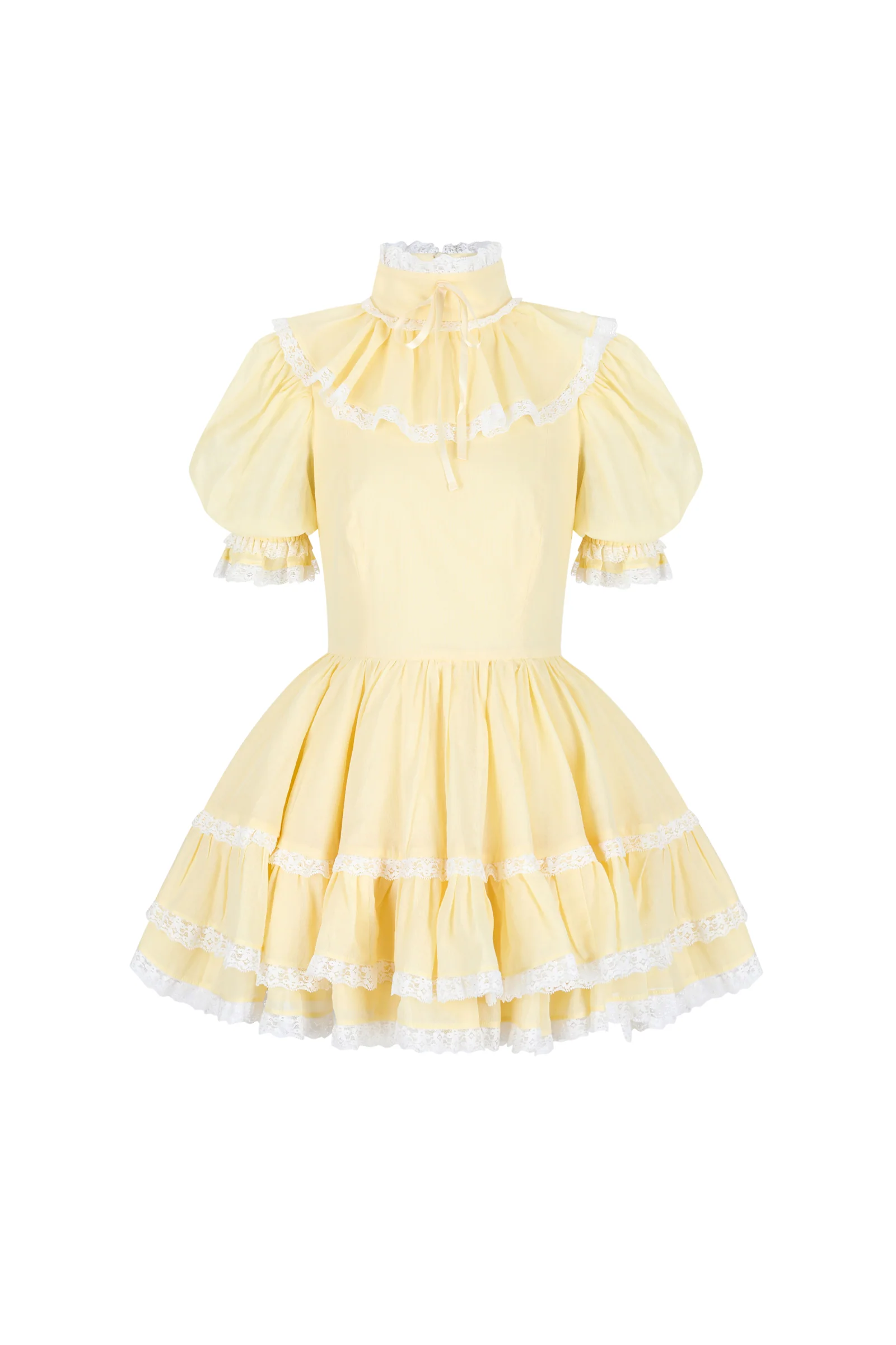 The Custard Alice Dress - Image 5