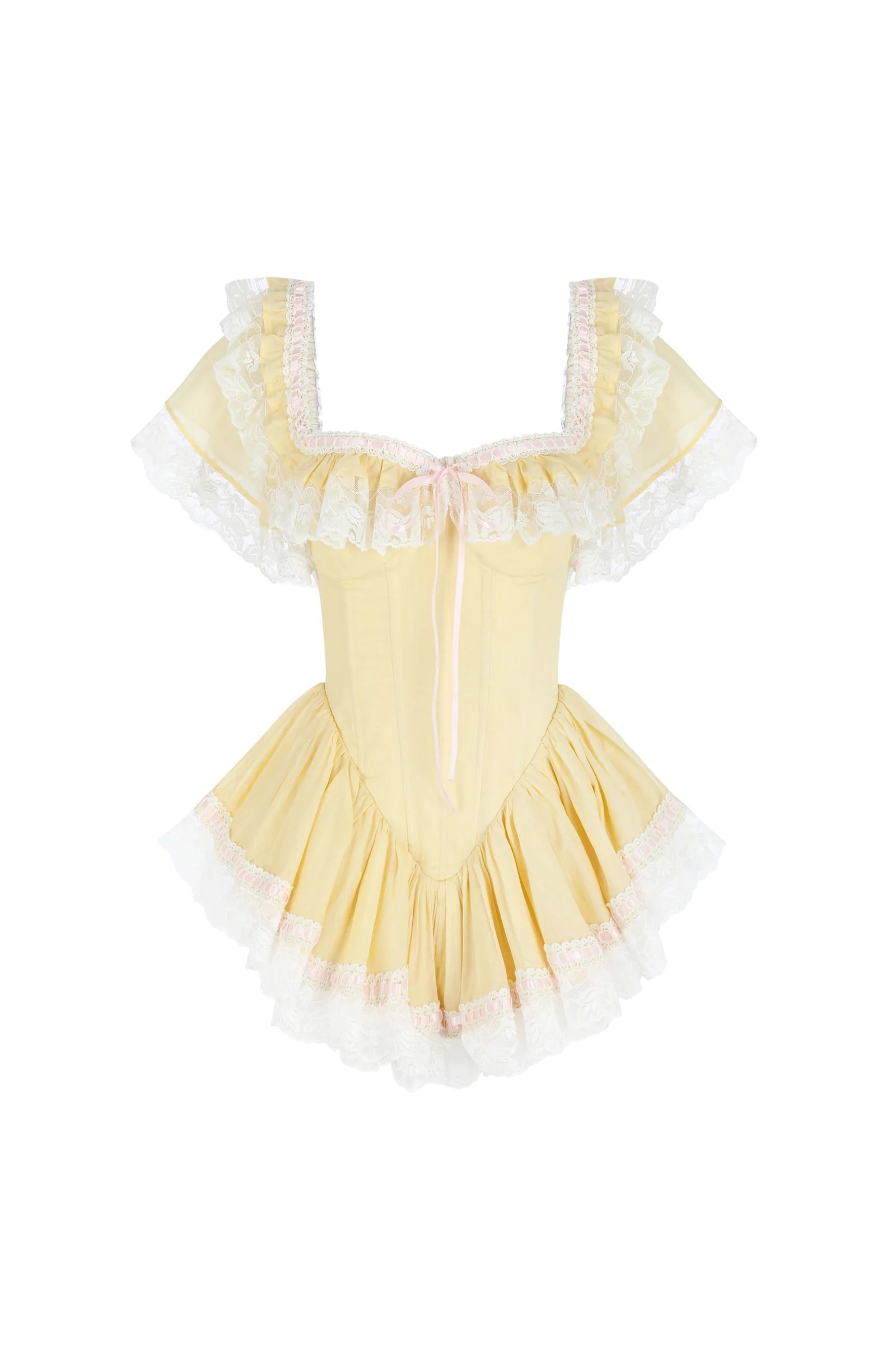 The Custard Gossamer Cupid Top - Image 2
