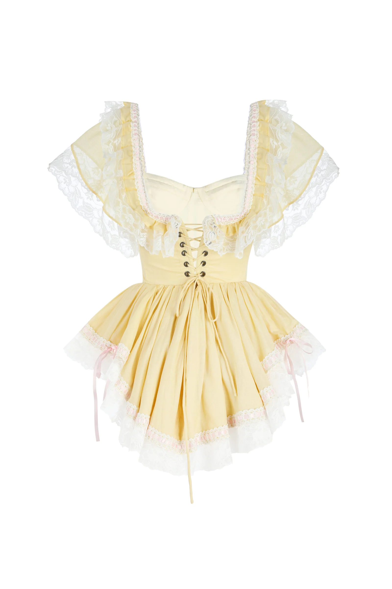 The Custard Gossamer Cupid Top - Image 6