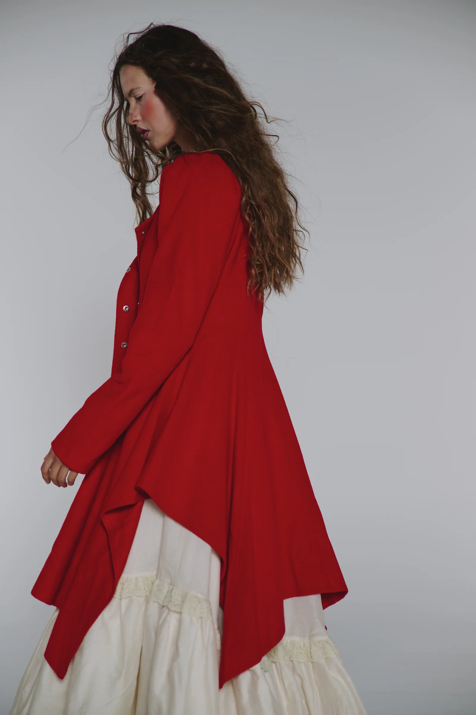 The Revolt Red Romantic Coat - Image 10
