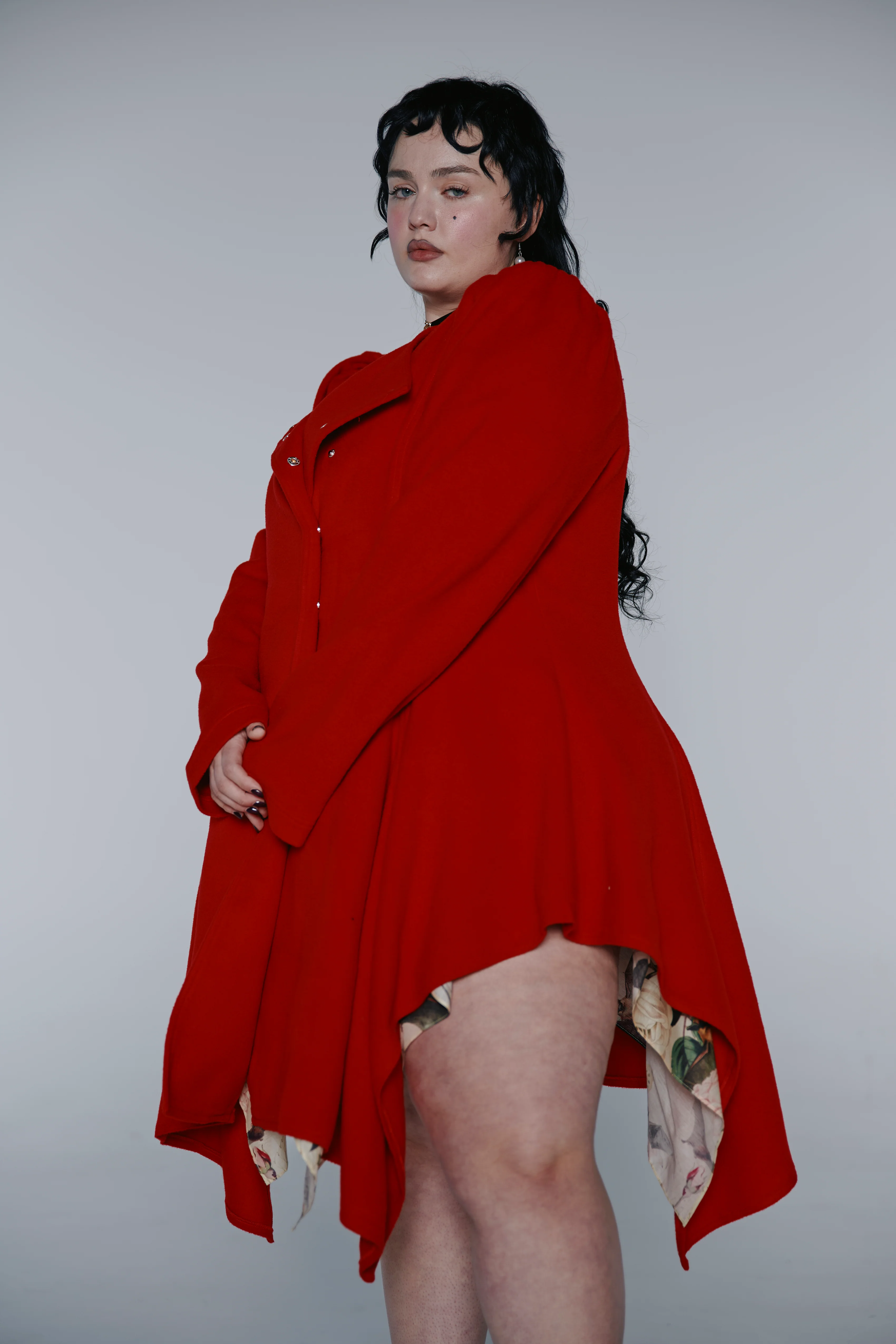 The Revolt Red Romantic Coat - Image 13
