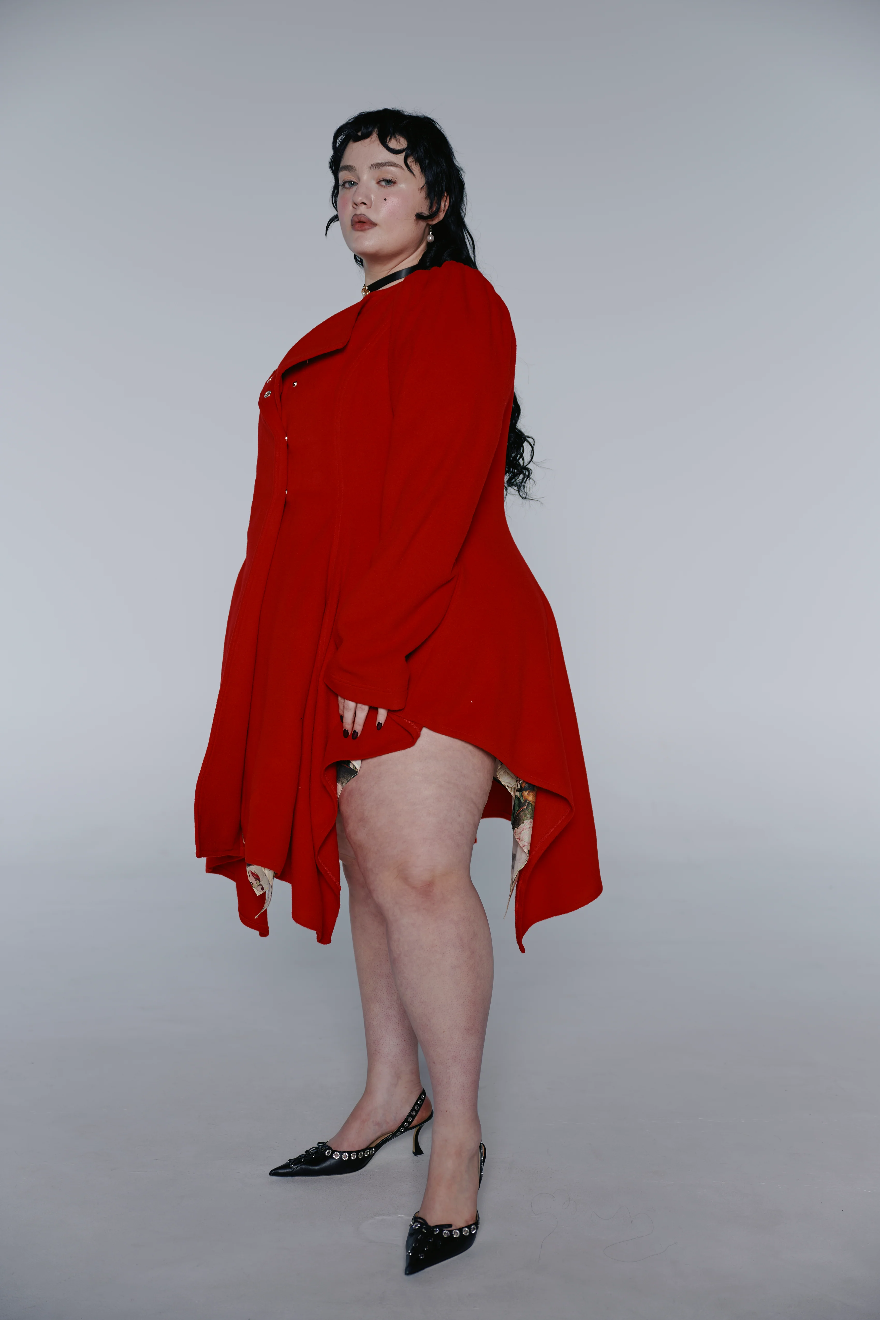 The Revolt Red Romantic Coat - Image 15