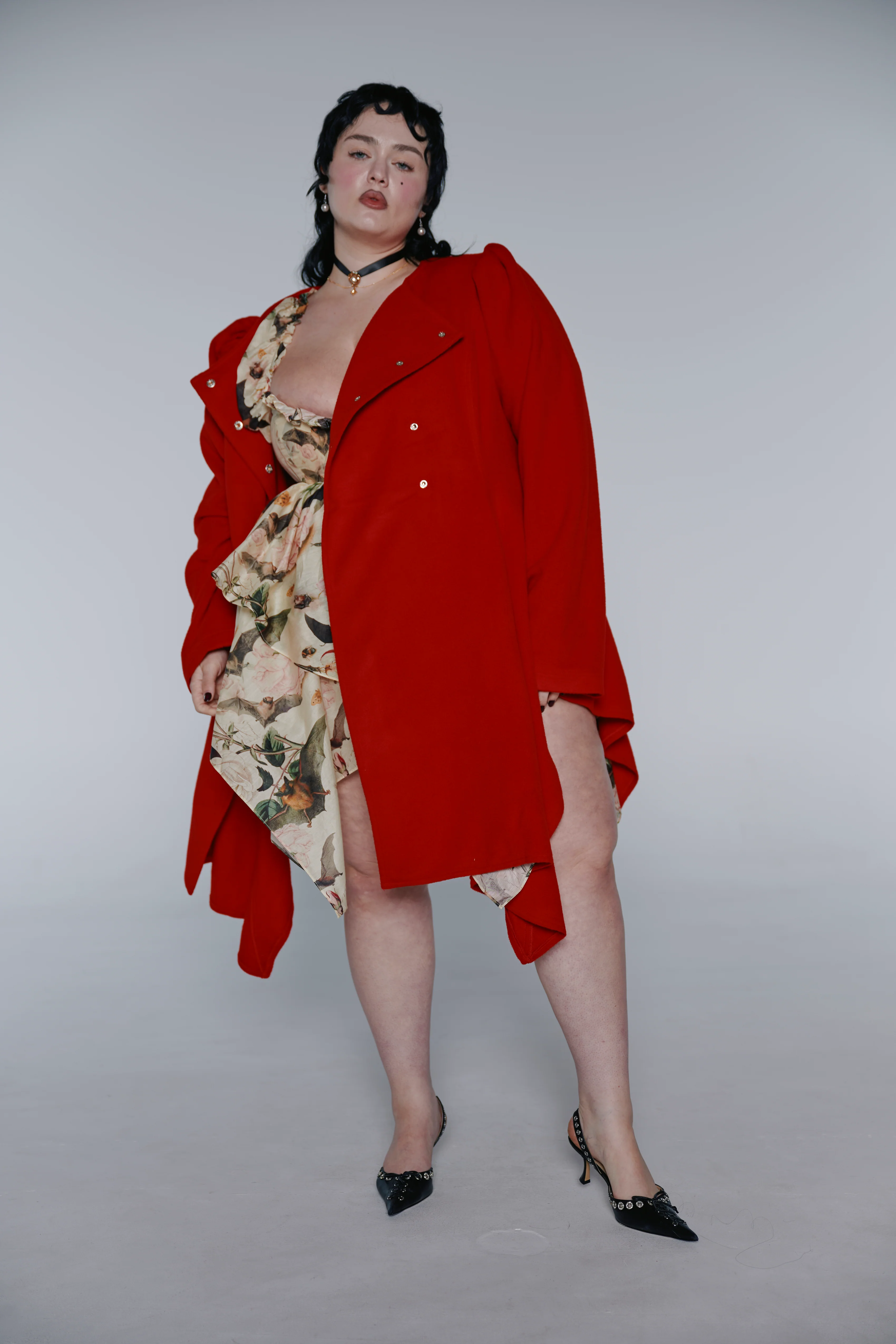 The Revolt Red Romantic Coat - Image 16