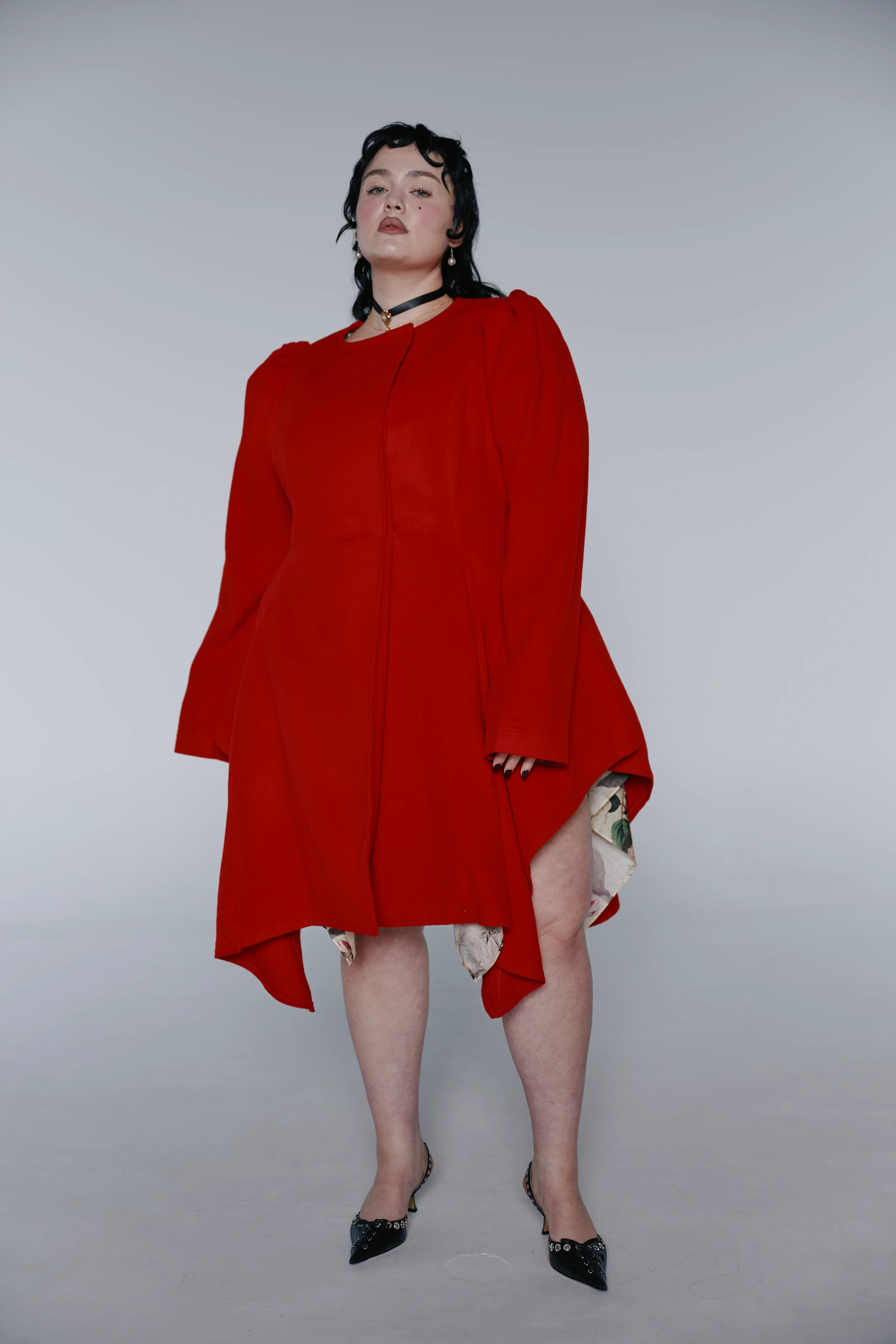 The Revolt Red Romantic Coat - Image 5