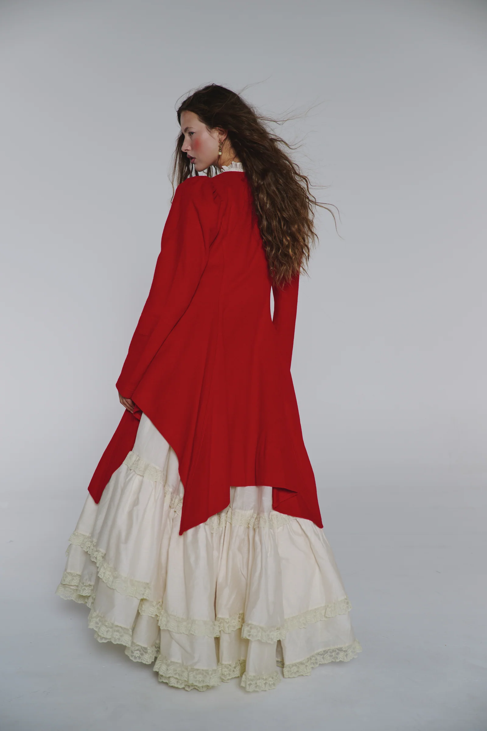 The Revolt Red Romantic Coat - Image 9