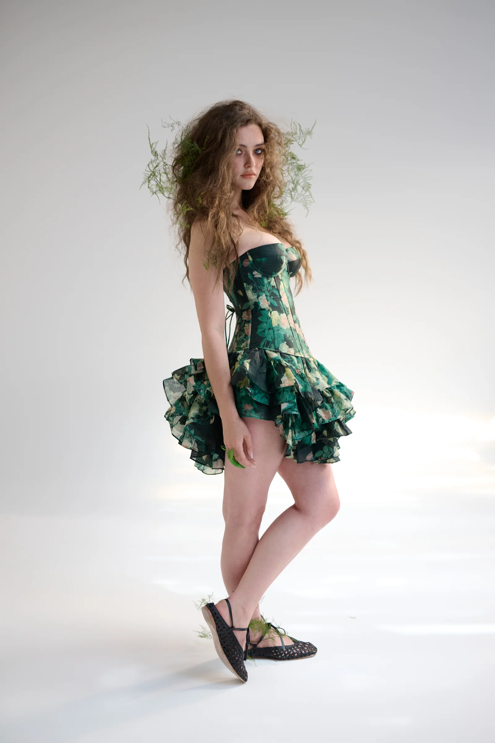 The Enchantment Silk Bustier Corset - Image 9