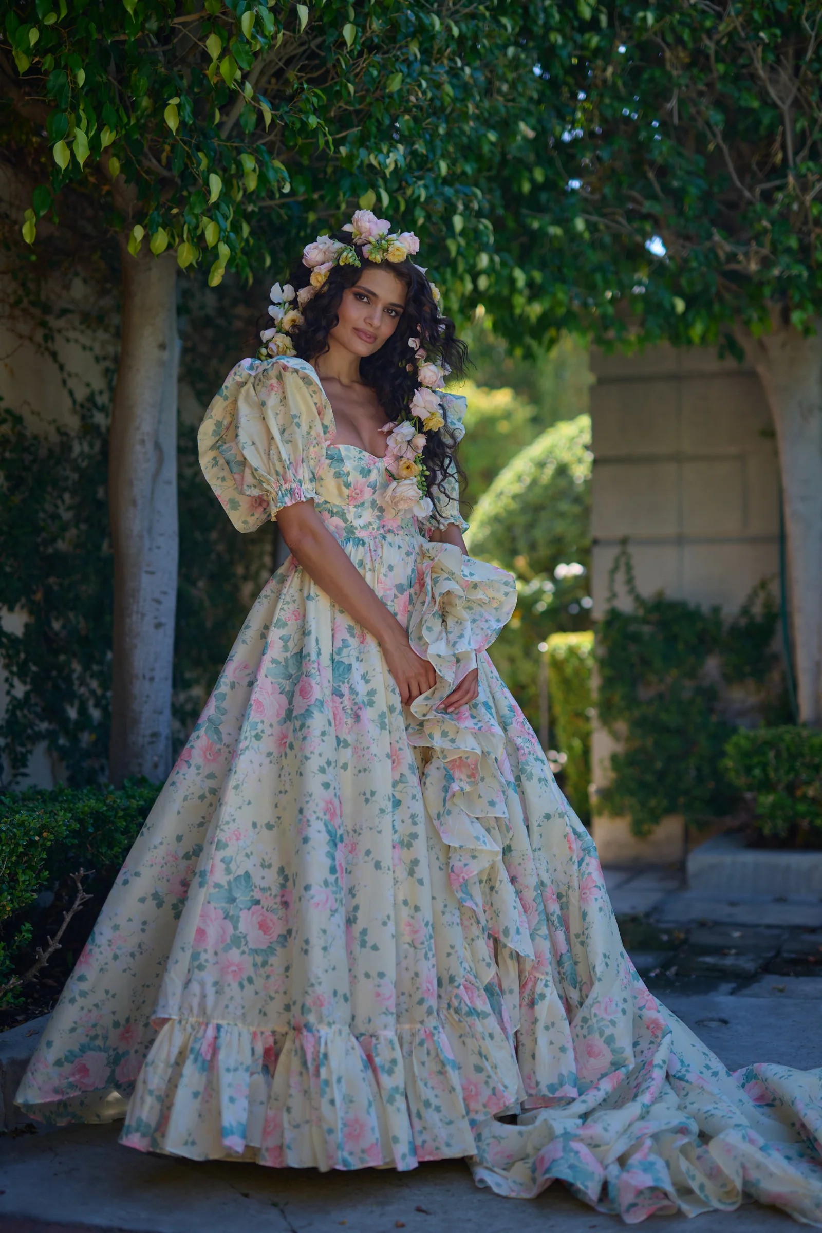 The Fantasy In Bloom Gown - Image 3