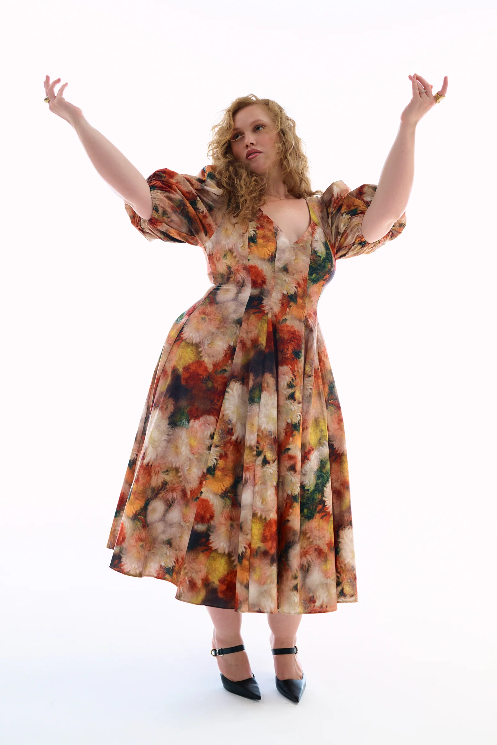 The Impression Flowers Sweetheart Day Dress - Image 14