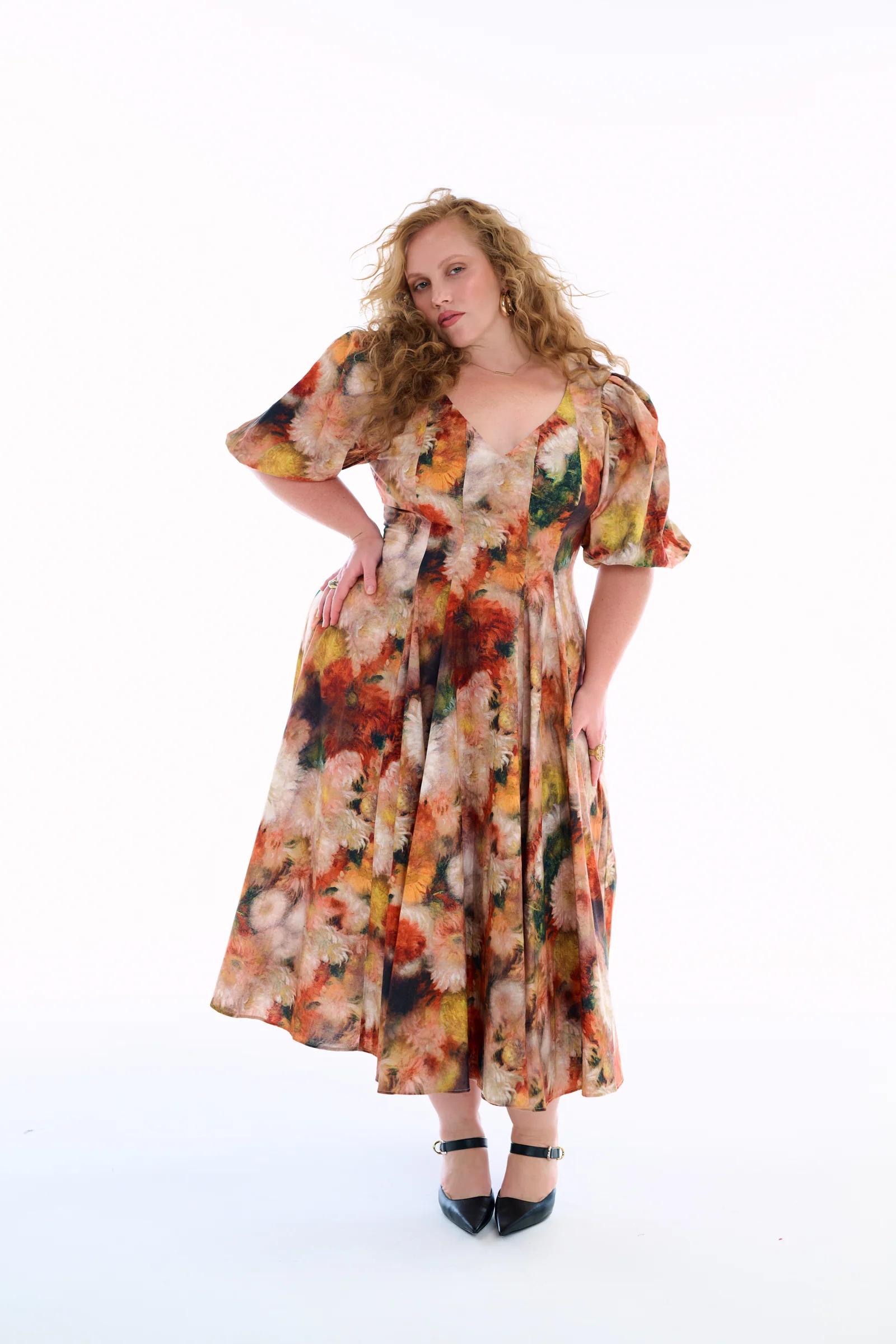 The Impression Flowers Sweetheart Day Dress - Image 4