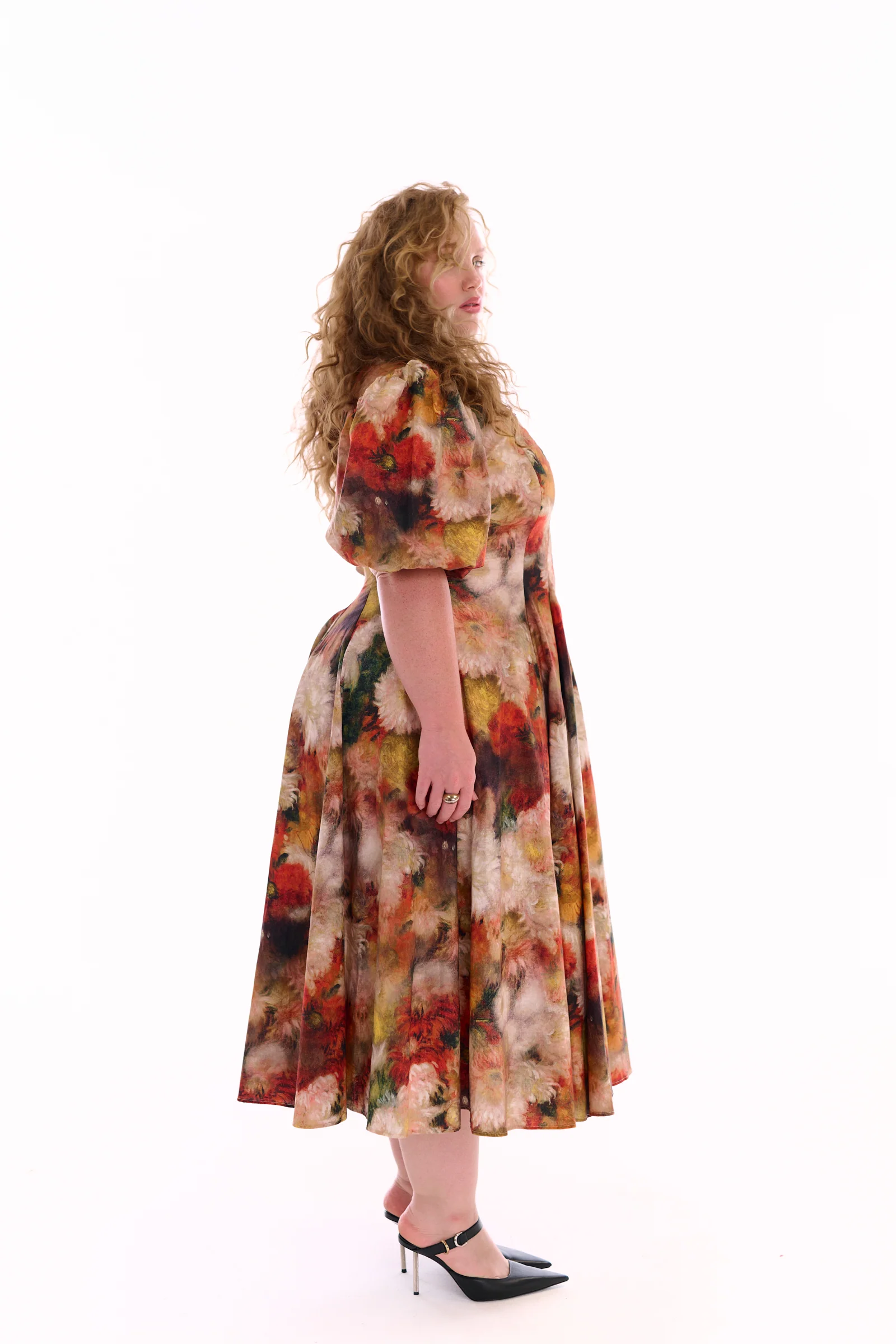 The Impression Flowers Sweetheart Day Dress - Image 7