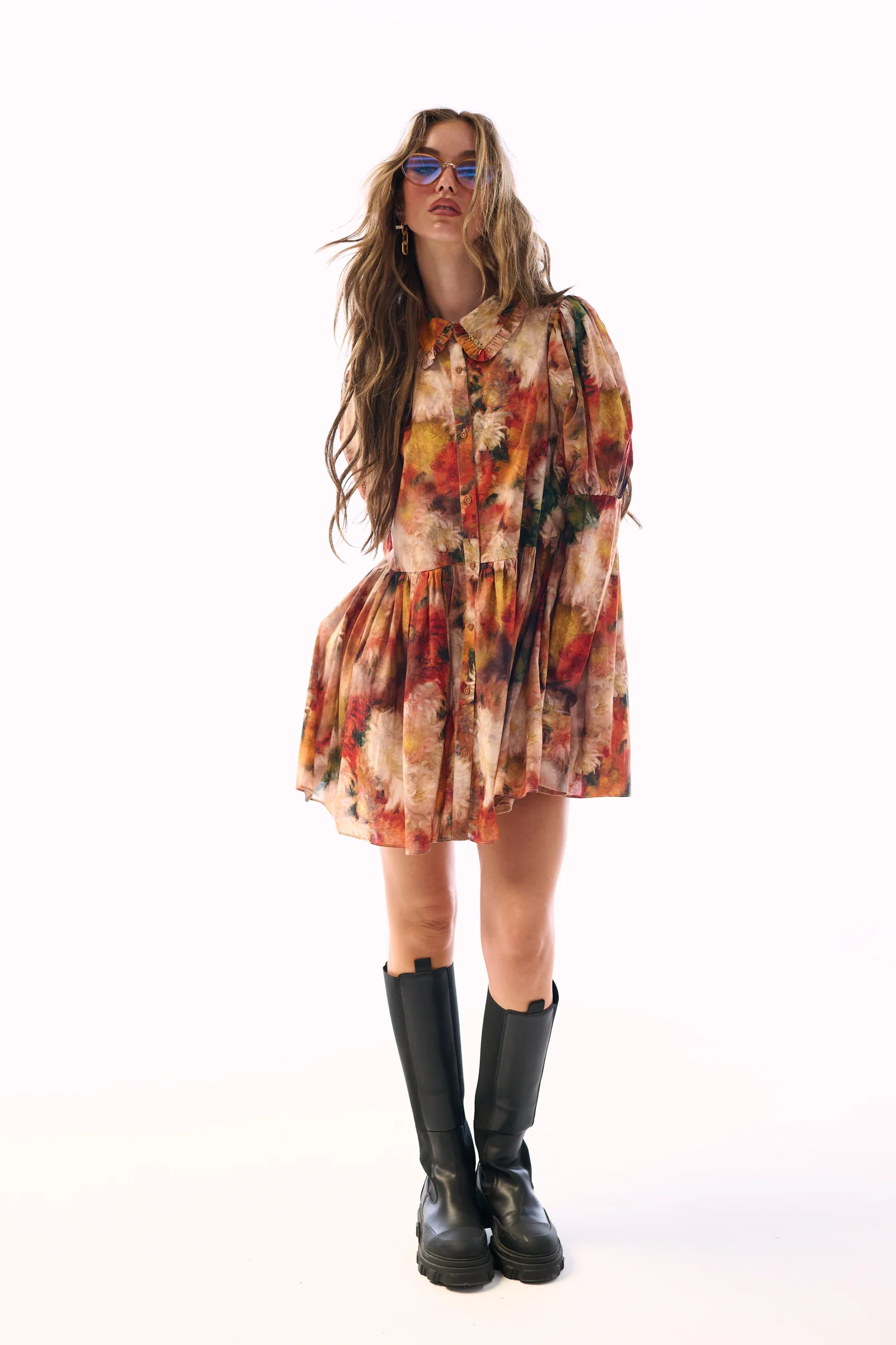 The Impression Flowers Time Travelers Blouse - Image 4