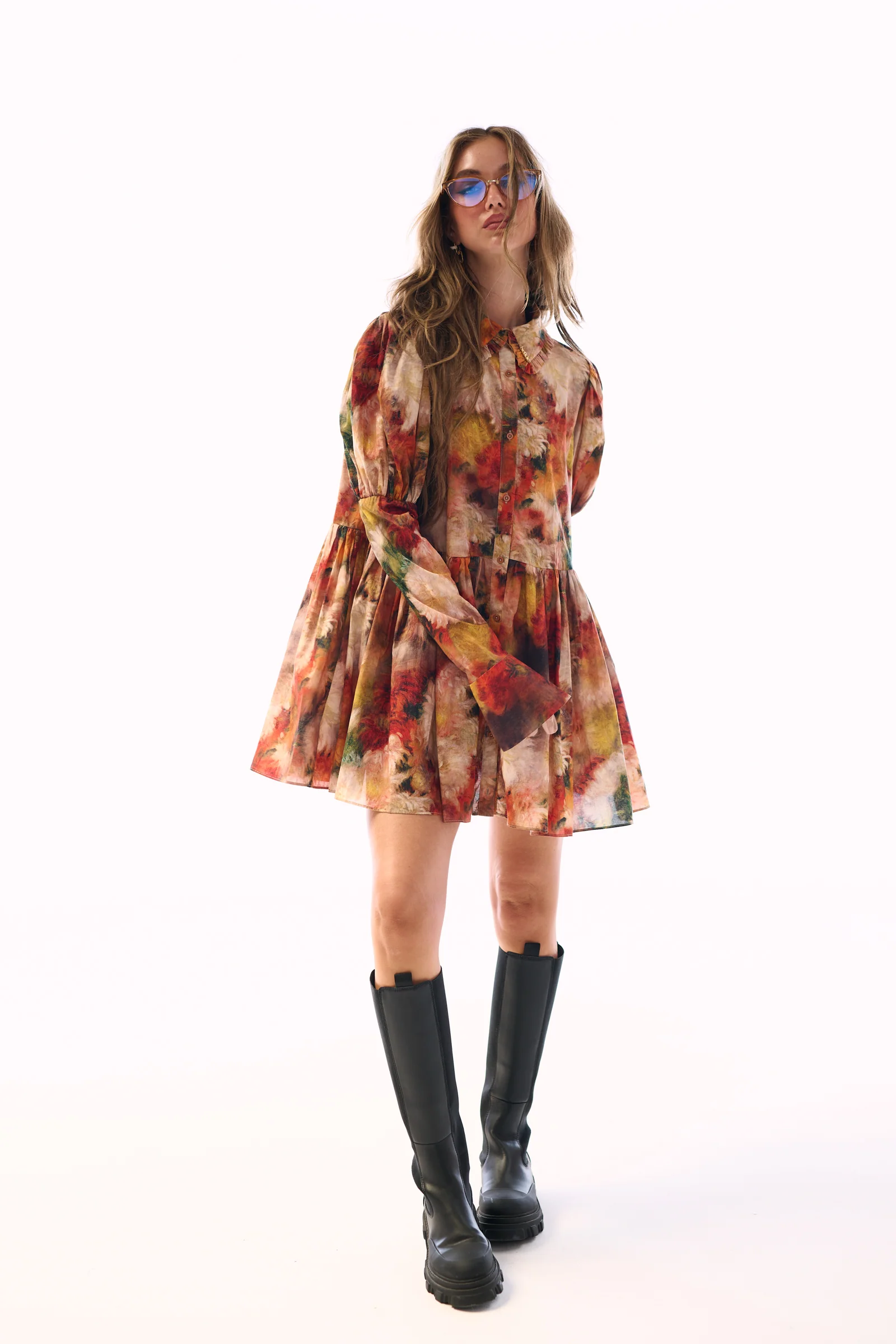 The Impression Flowers Time Travelers Blouse - Image 5