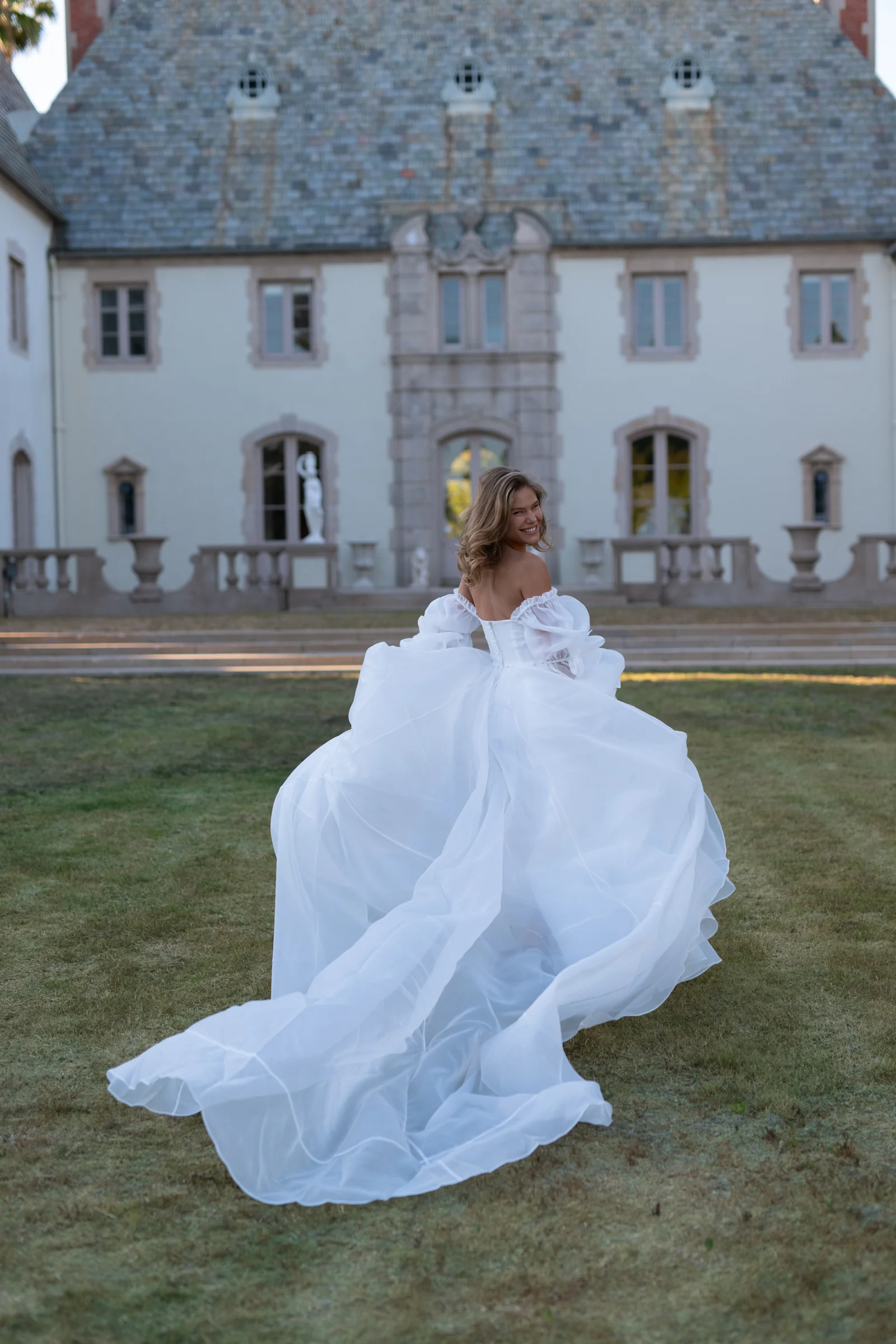 The Ivory Capulet Gown - Image 19