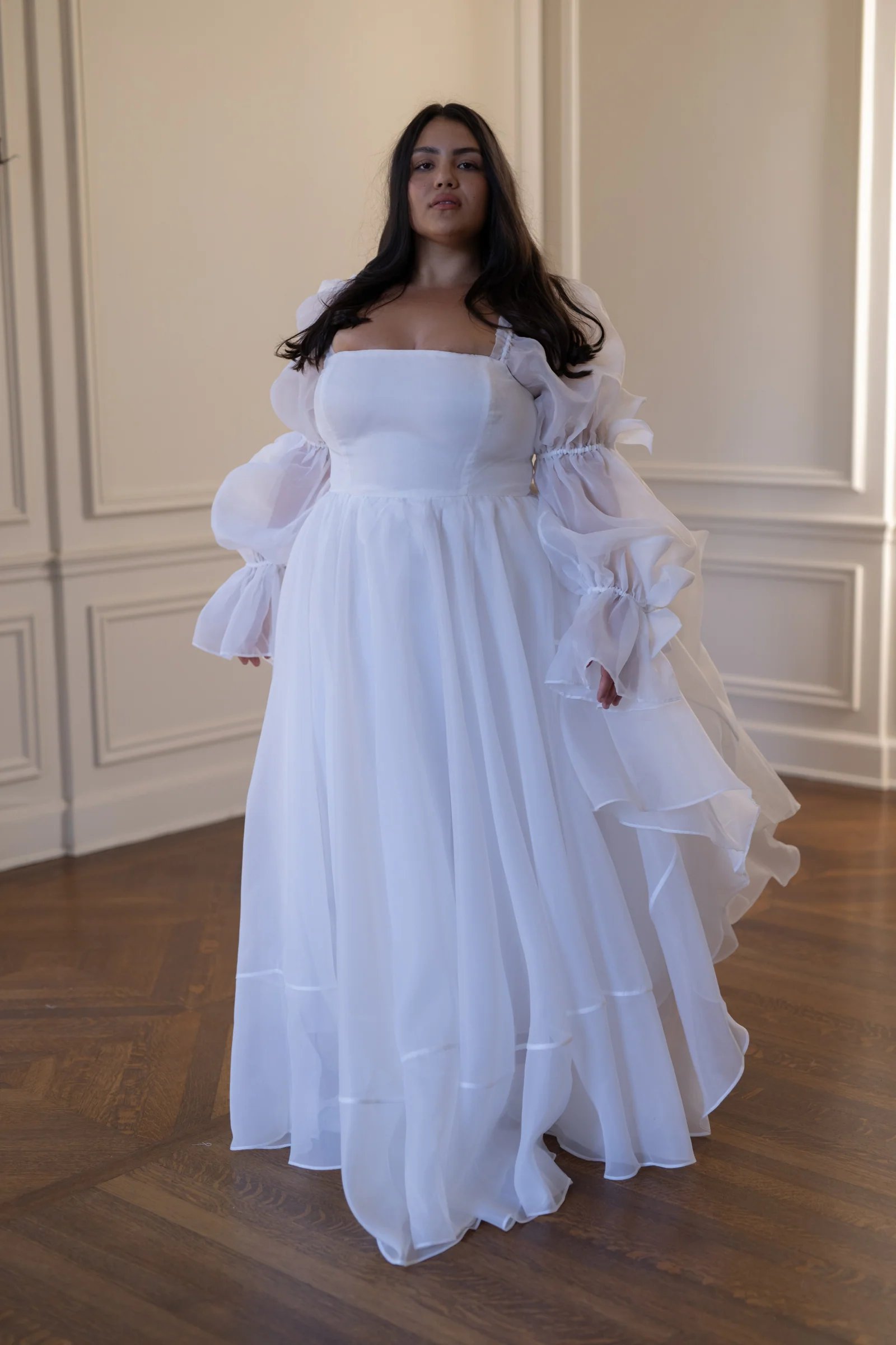 The Ivory Capulet Gown - Image 24