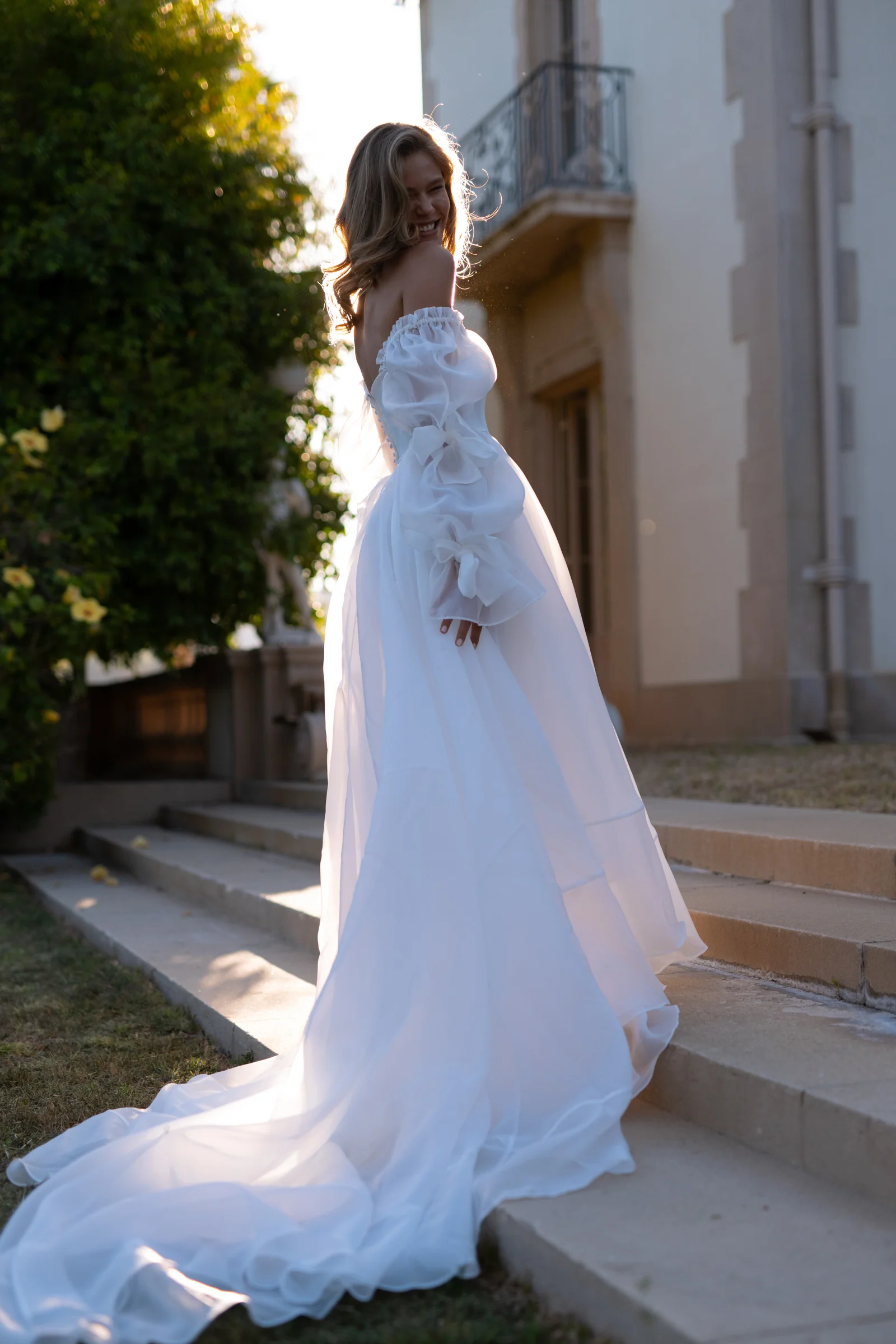 The Ivory Capulet Gown - Image 8