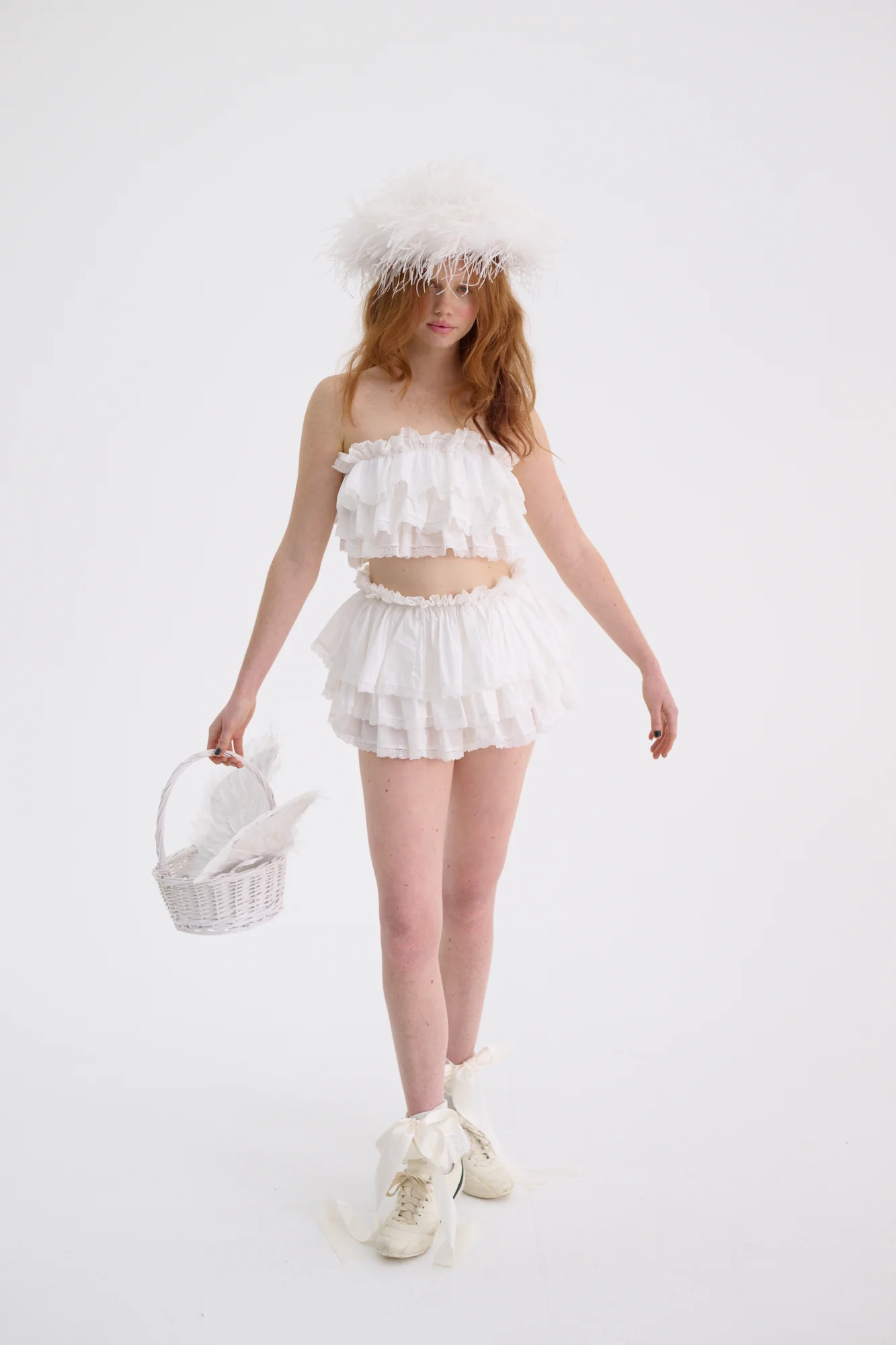 The Ivory Cotton Dauphine Knickers - Image 7