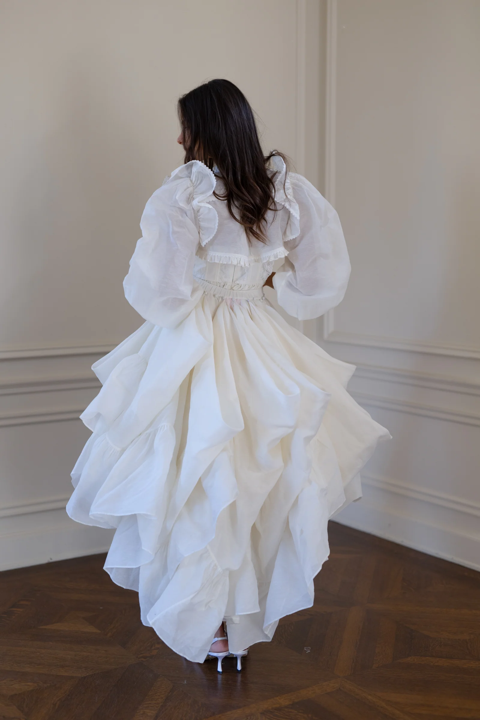 The Ivory Duchess Tournure - Image 6